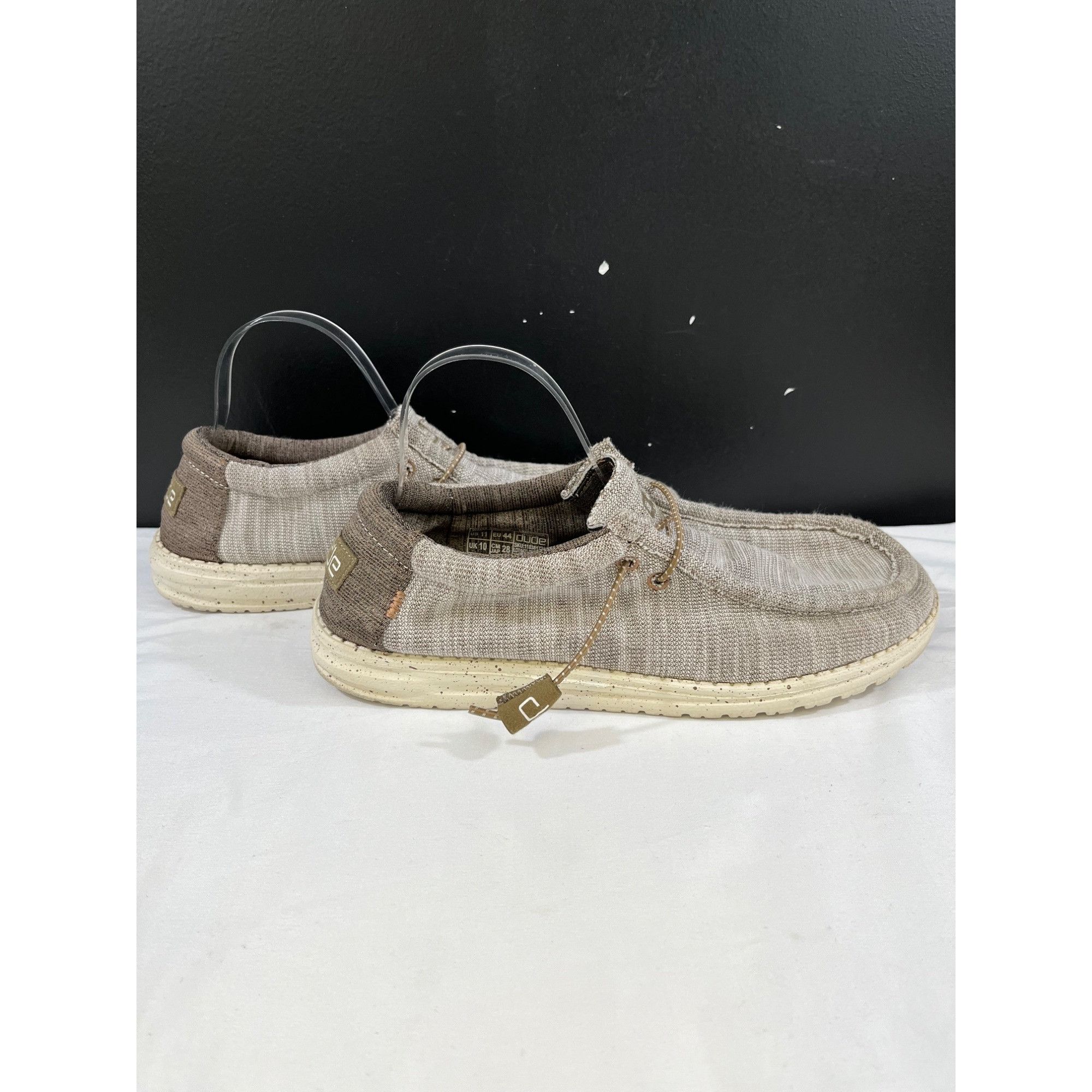 Other Hey Dude Wally Stretch Mens Grey Slip On Shoes Size 11 SKU 6 Size US 11 / EU 44 - 1 Thumbnail