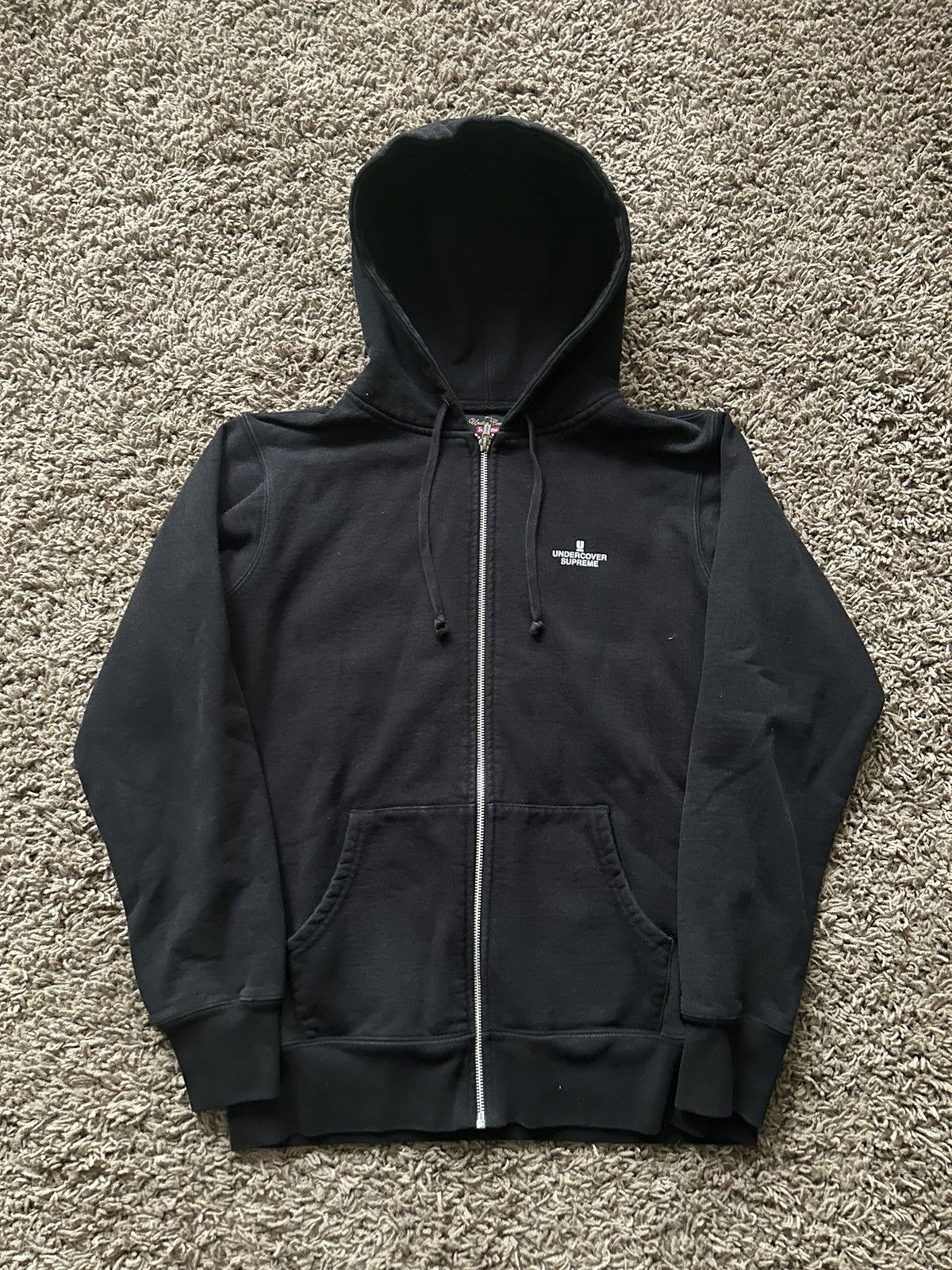 image of Supreme Undercover Generation Fuck You Zip Up Black, Men's (Size Medium)