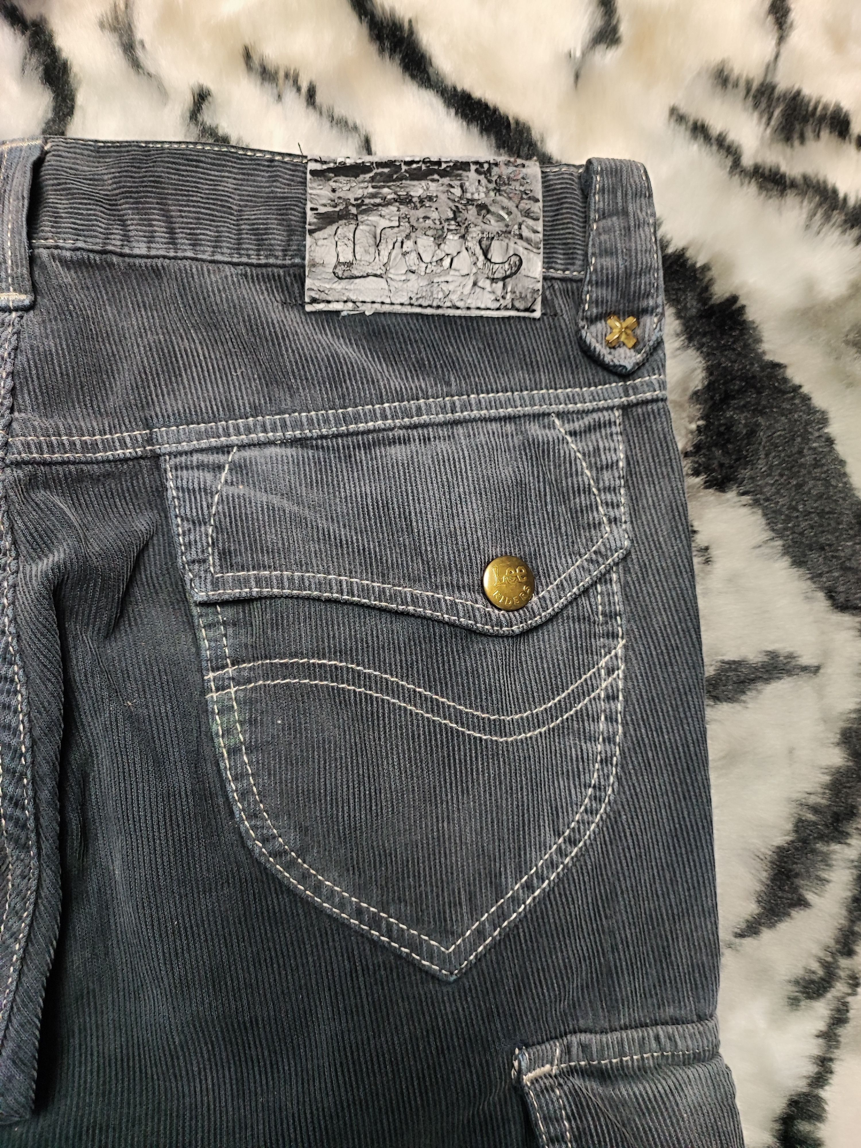 Lee Lee Bootcut Cargo Corduroy Size US 32 / EU 48 - 12 Thumbnail