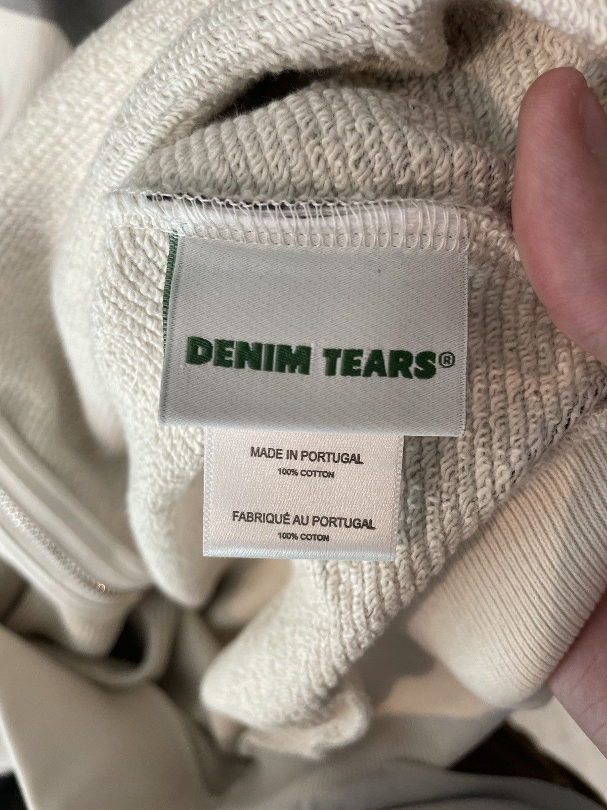 DENIM TEARS Denim Tears Cotton Wreath Zip Hoodie Snow Camo S Size US S / EU 44-46 / 1 - 4 Thumbnail