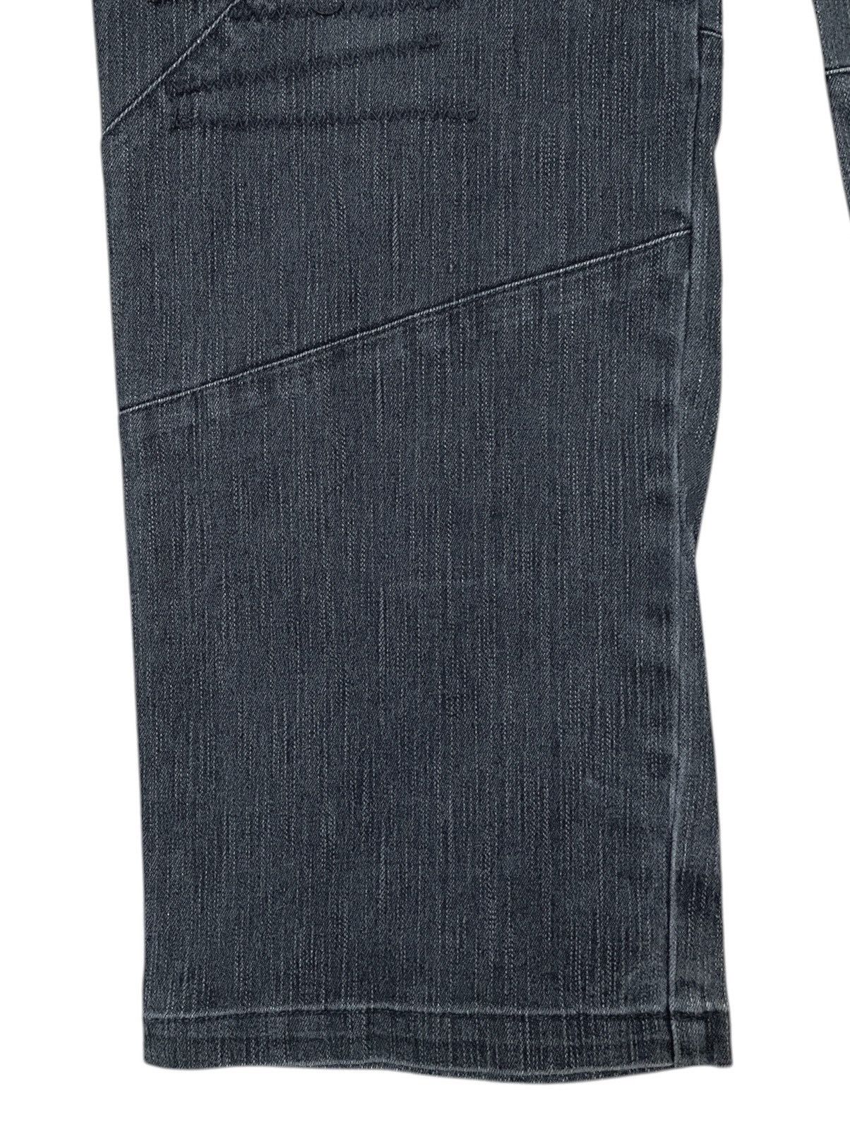 Japanese Brand × Le Grande Bleu (L.G.B.) × Vintage Vintage Japanese Brand Slash Number Jeans 2000s Size US 29 - 5 Thumbnail