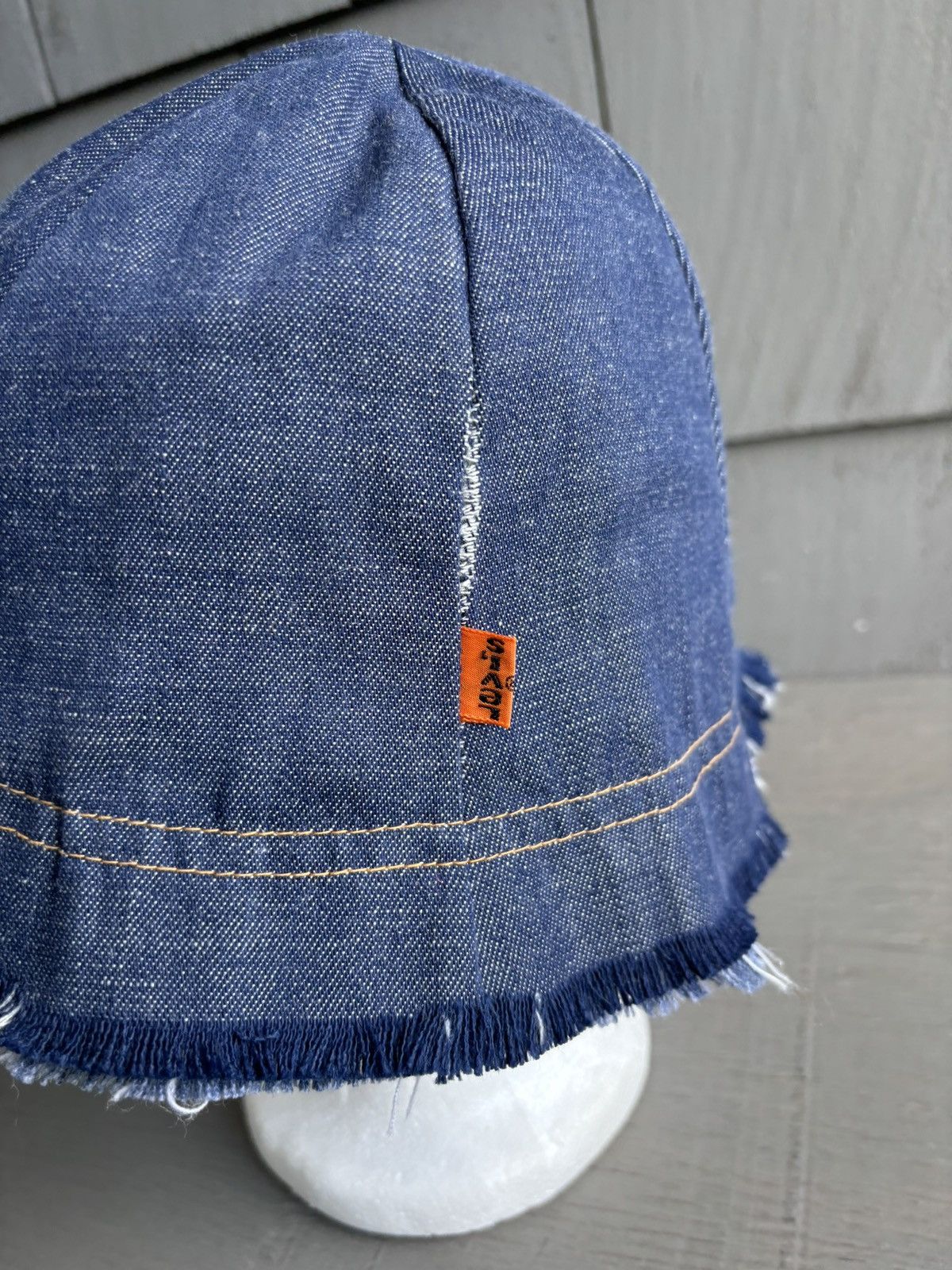 Levi's 1970s Levi's Crusher Hat Vintage Orange Tab Bucket Hat Size ONE SIZE - 13 Thumbnail