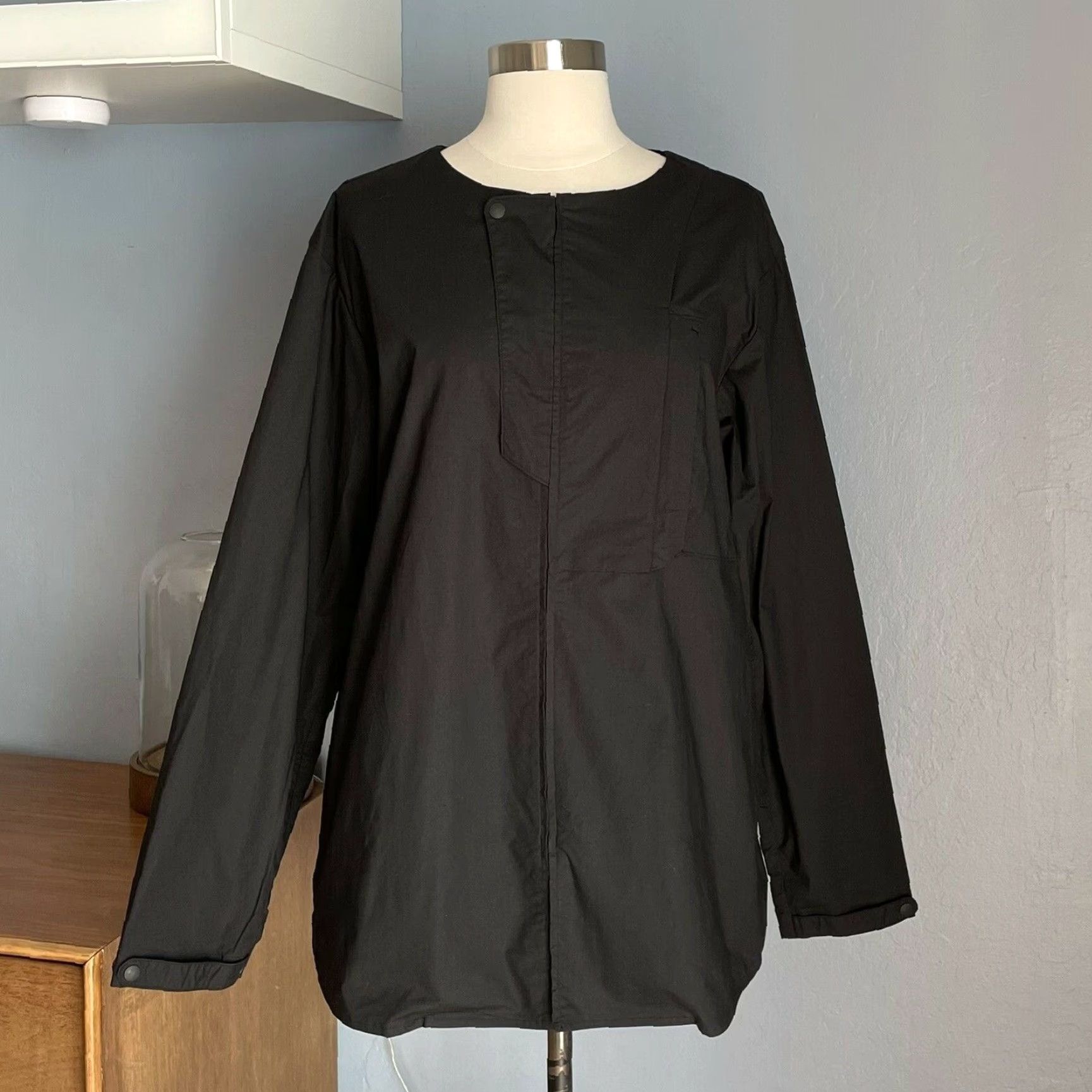Vintage Japan Black F/CE Front Zip Lightweight Cotton Jacket Size M User: Japan Black F/CE Front Zip Lightweight Cotton Jacket Size M Size M / US 6-8 / IT 42-44 - 2 Thumbnail
