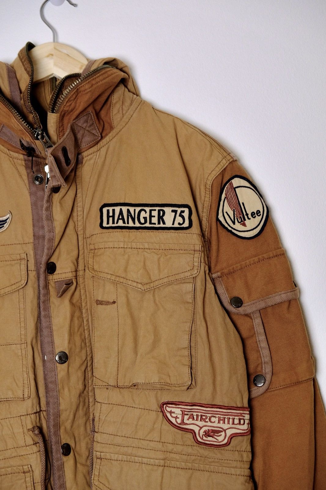 Avirex × Vintage Vintage Avirex M65 patch military jacket Size US L / EU 52-54 / 3 - 4 Thumbnail