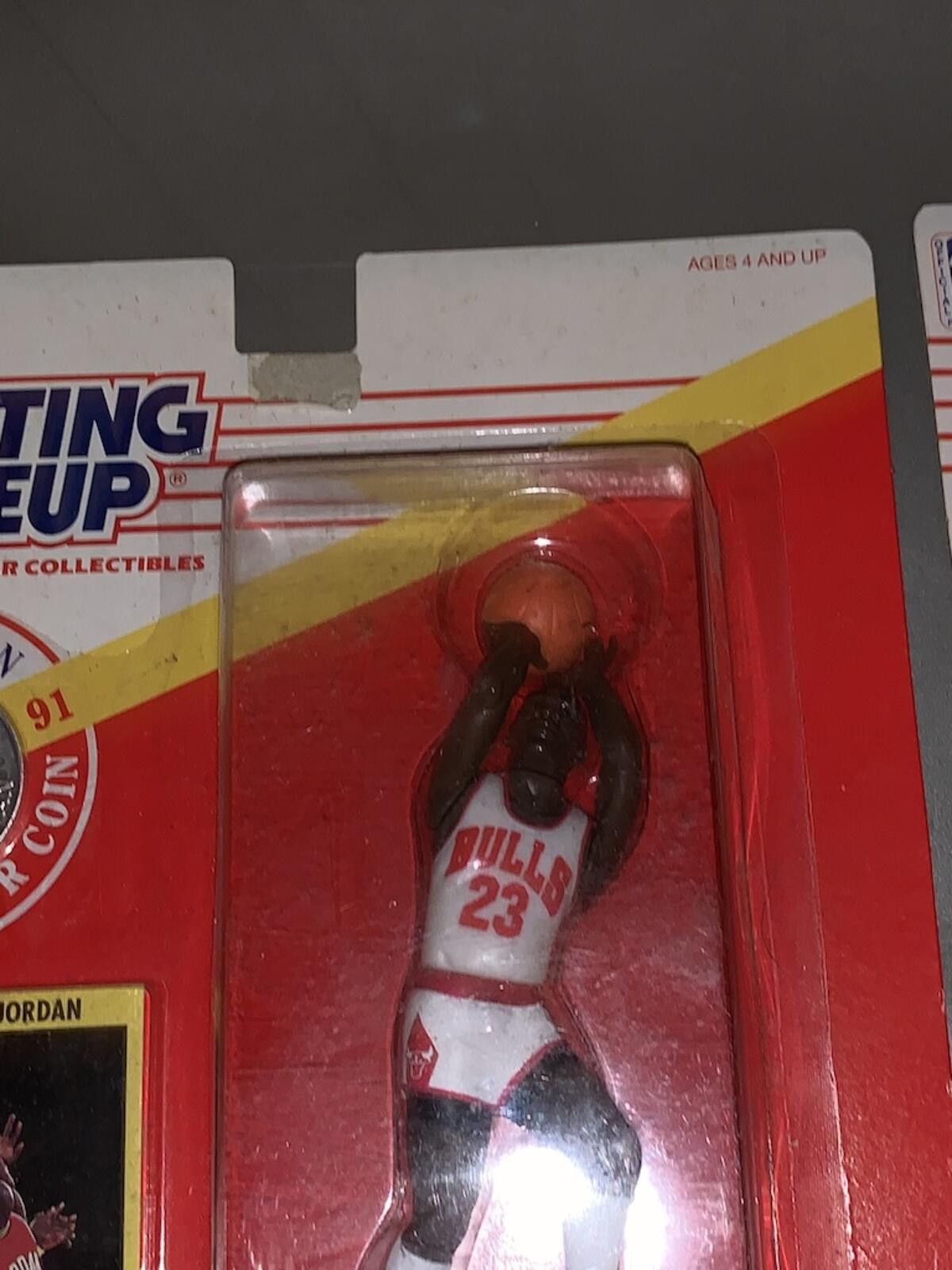 Other 1991 Starting Lineup Michael Jordan Chicago Bulls Card Coin Size ONE SIZE - 4 Thumbnail