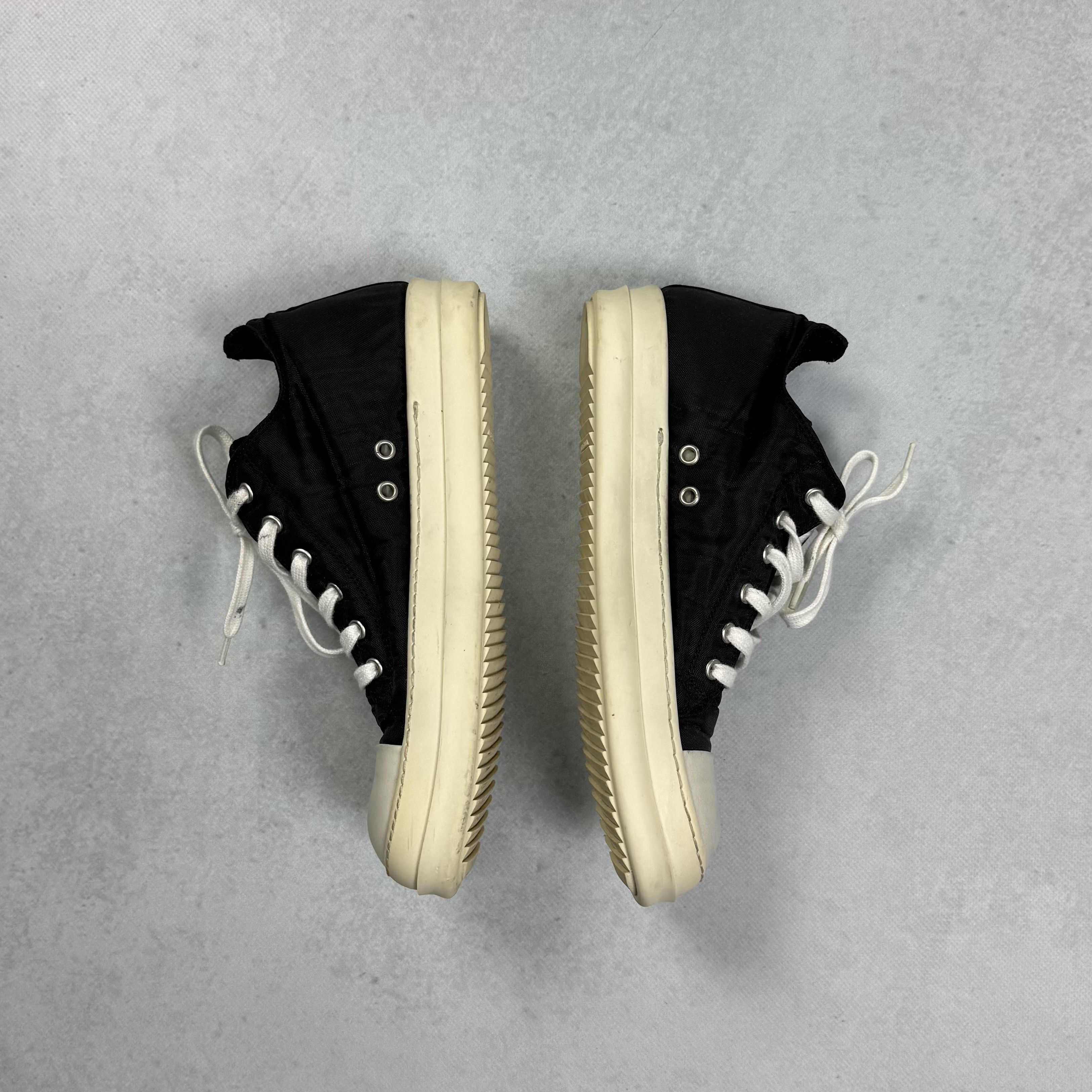 Rick Owens RICK OWENS DRKSHDW BLACK LOW TOP SNEAKERS SHOES US7 / EU40 Size US 7 / EU 40 - 4 Thumbnail