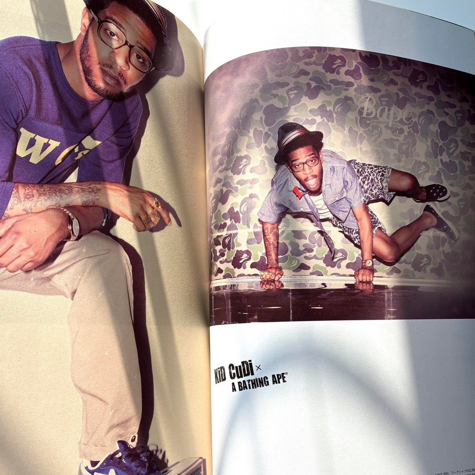 Bape BAPE KiD CuDi A BATHING APE 2010 Summer Collection magazine Size ONE SIZE - 3 Thumbnail