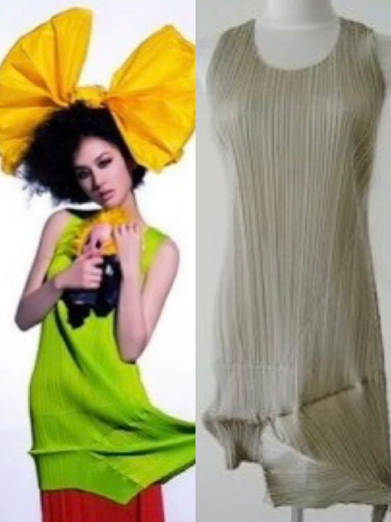 Issey Miyake Issey Miyake size:4 A vintage sleeveless top with an irreg Size M / US 6-8 / IT 42-44 - 2 Thumbnail