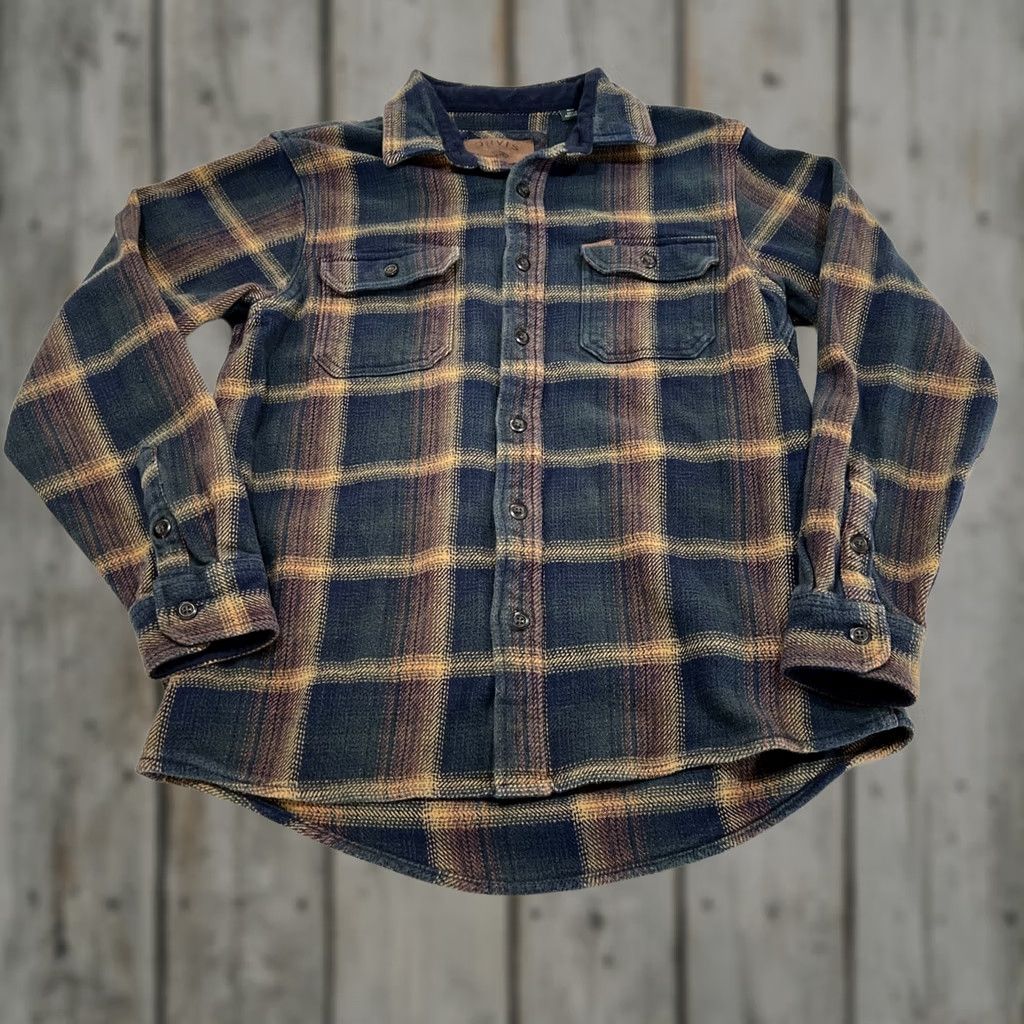 Orvis Orvis Shirt Men’s Medium Flannel Plaid Button-Up Multicolor Outdoor Fishing Rancher Casual Workwear Long Sleeve Mens Size US M / EU 48-50 / 2 - 1 Thumbnail