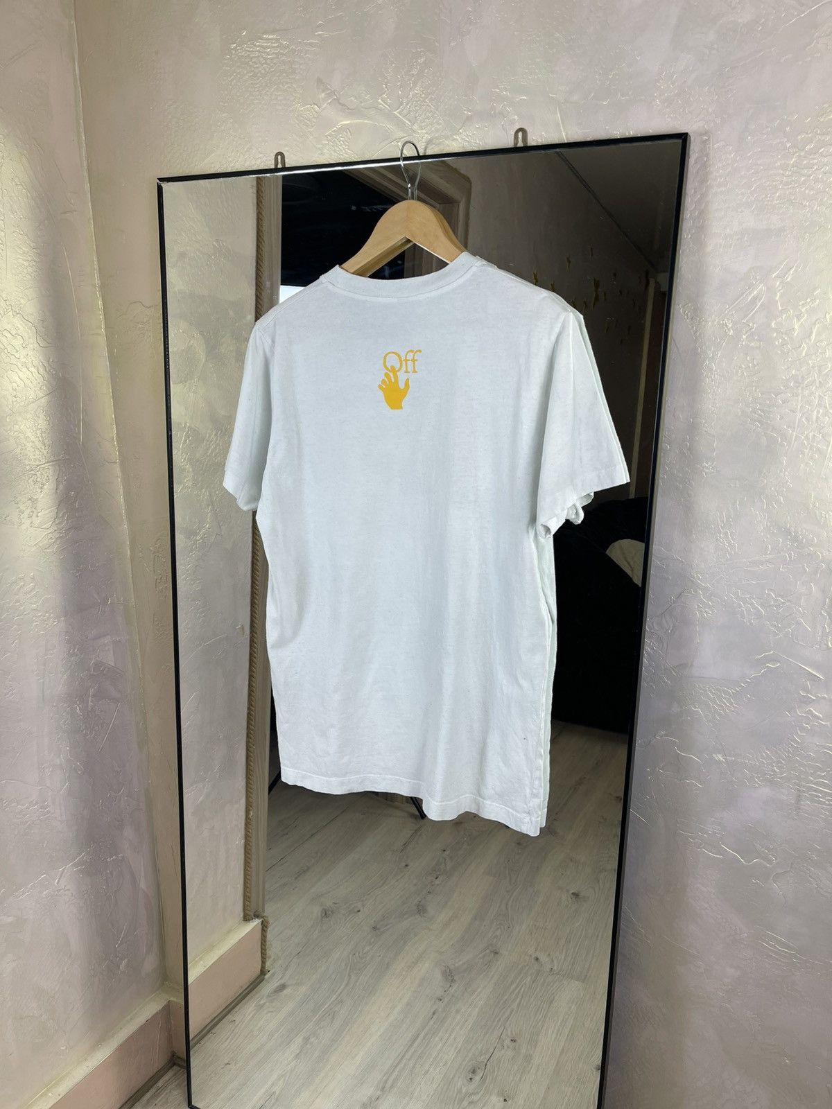 Off-White Off-White Caravaggio Saint Jerome Graphic Slim Tee White Size US M / EU 48-50 / 2 - 15 Thumbnail