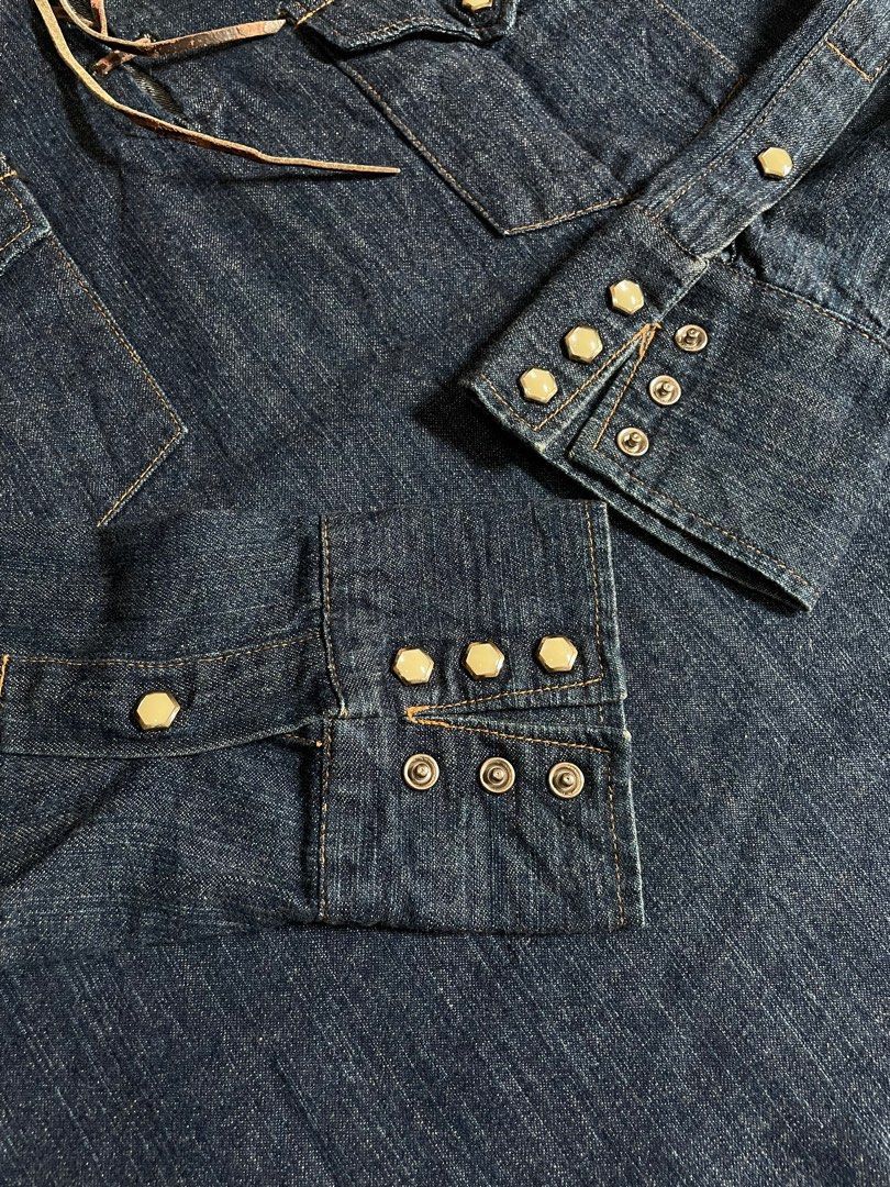 Vintage Blue way shirt laces Size US M / EU 48-50 / 2 - 3 Thumbnail
