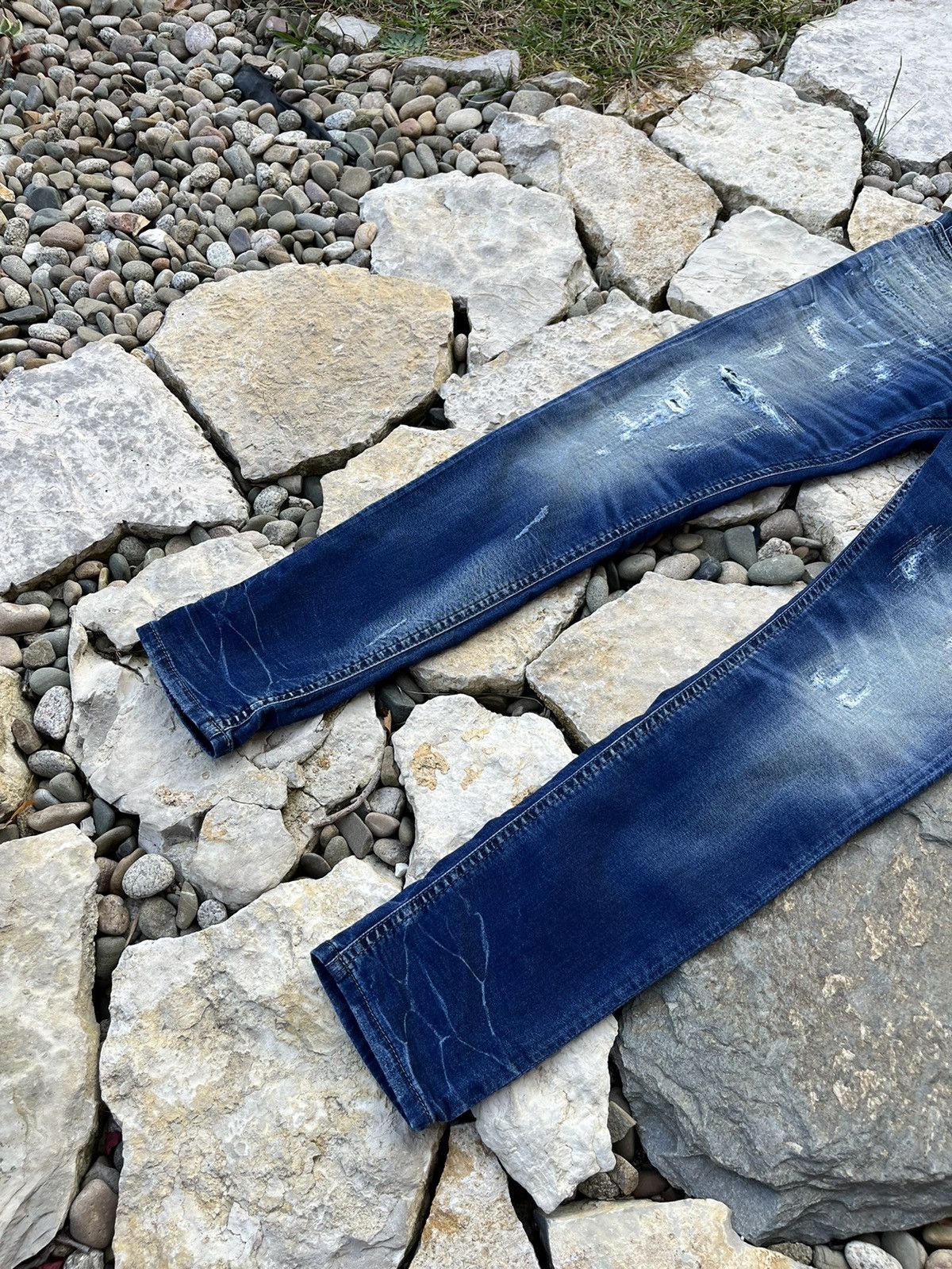 Diesel × Vintage Vintage Diesel 30 y2k spender jeans distressed sweatpants Size US 30 / EU 46 - 7 Thumbnail