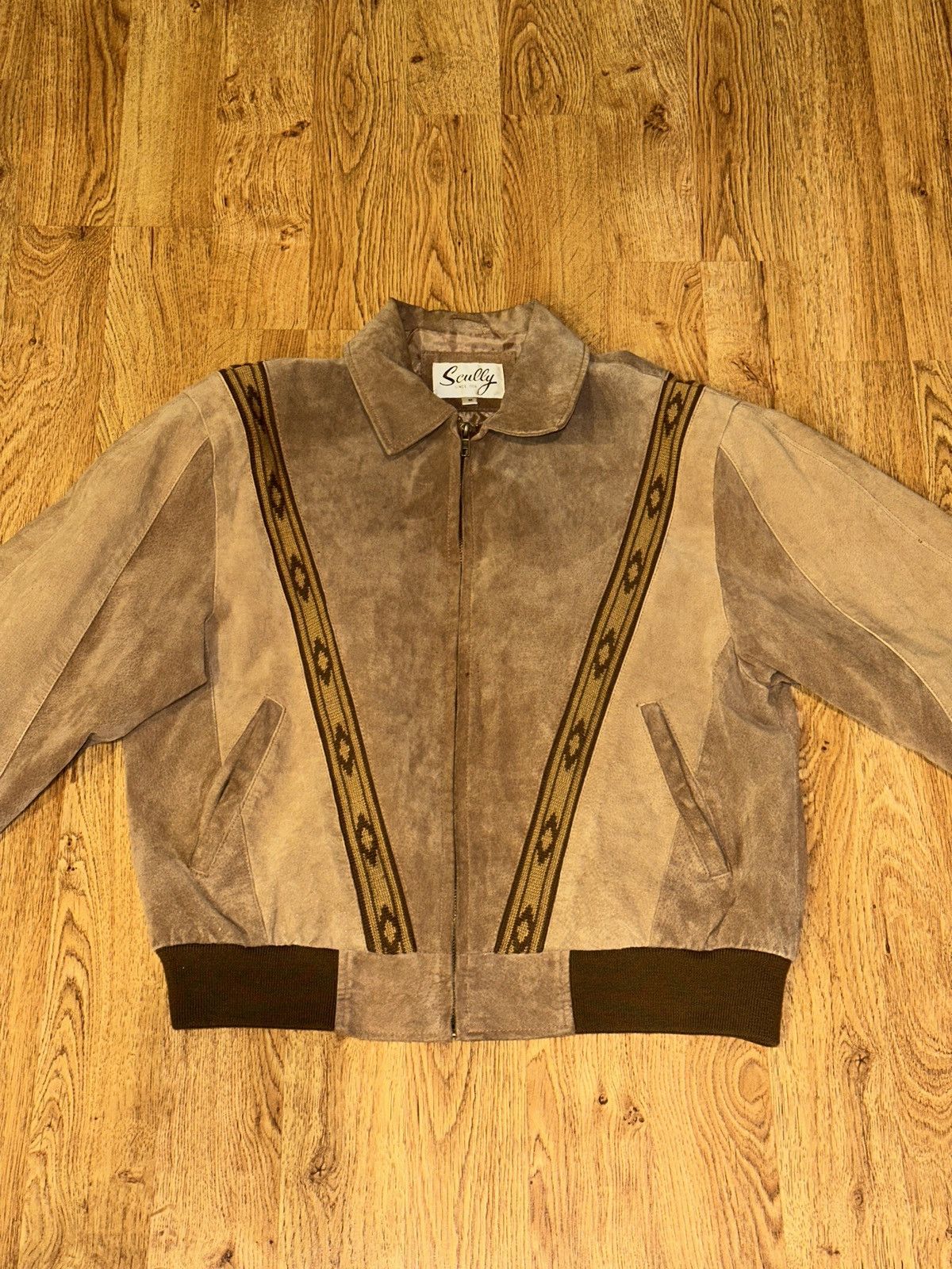 Scully Leather Vtg SCULLY Boar Smooth Suede Leather Western Arena Jacket M Size US M / EU 48-50 / 2 - 10 Thumbnail