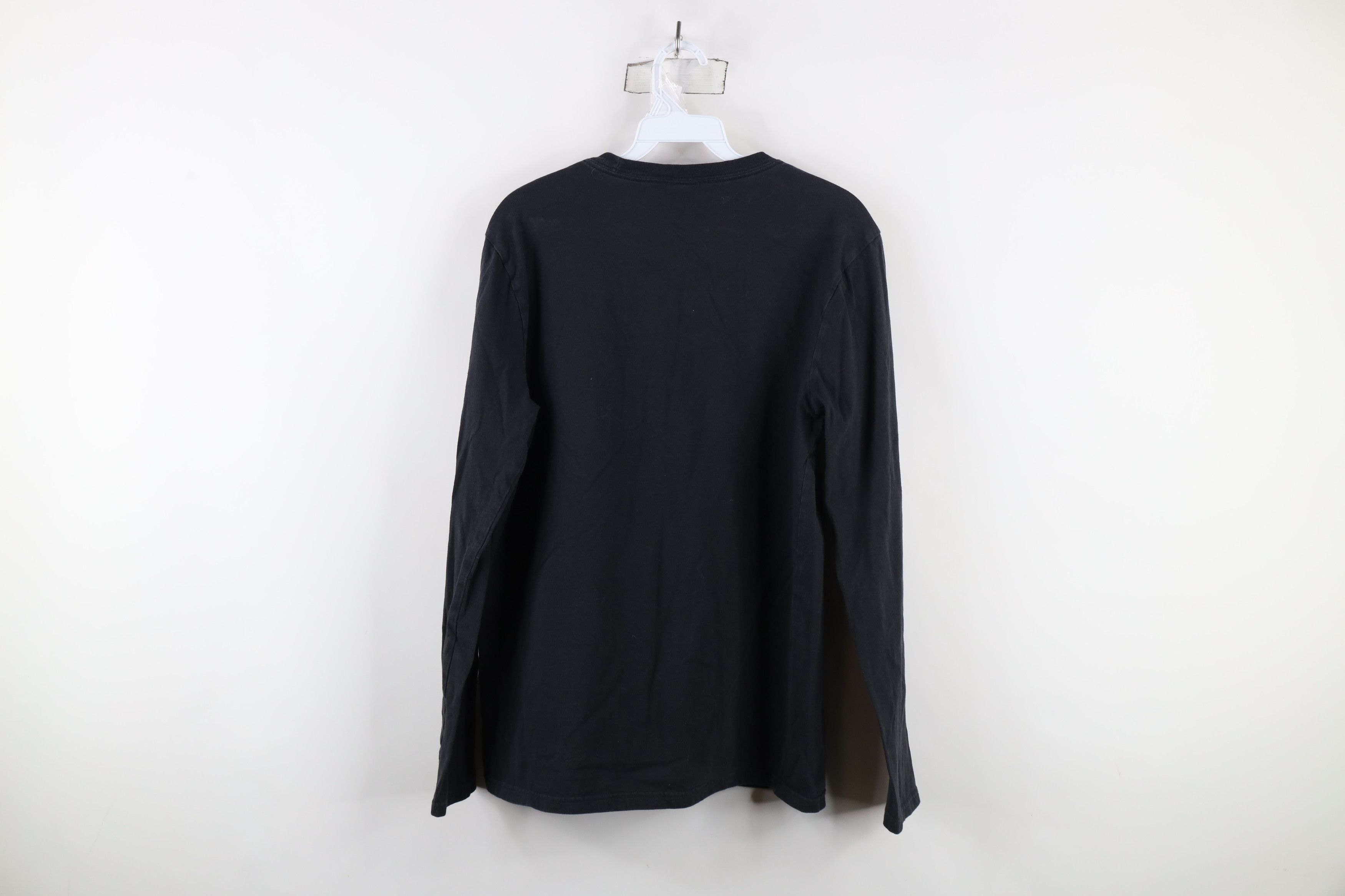 Oakley × Vintage Vintage Oakley Slim Fit Spell Out Long Sleeve T-Shirt Black Size US M / EU 48-50 / 2 - 11 Thumbnail