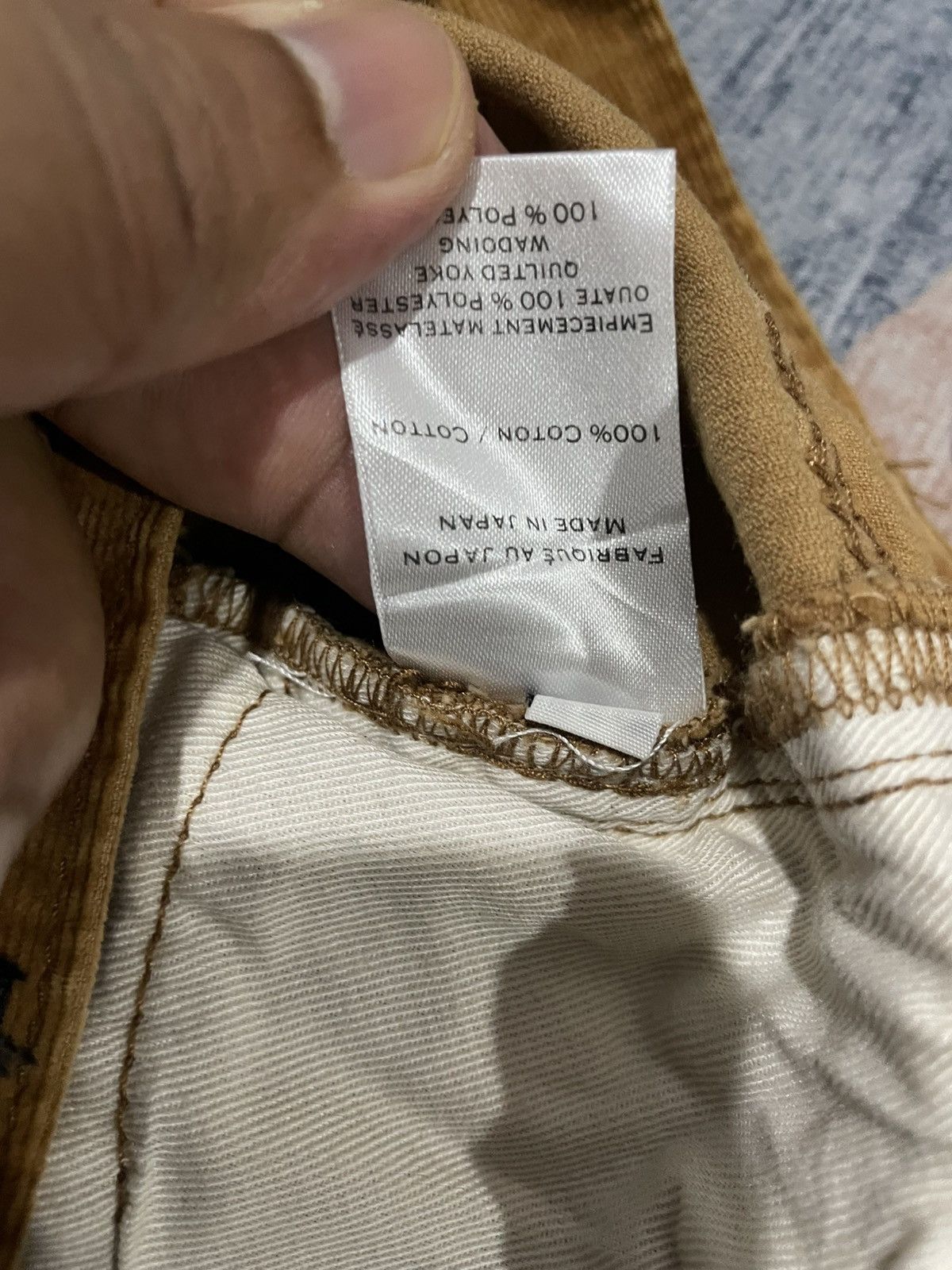 Balmain Balmain Velvet Corduroy Destroyed Pants Size US 33 - 7 Thumbnail