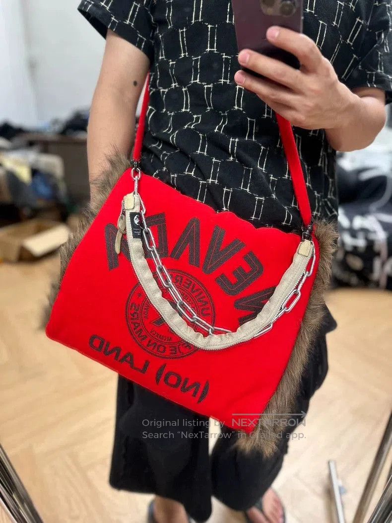 Raf Simons Raf Simons Fur Handbag with Tag. Size ONE SIZE - 7 Thumbnail