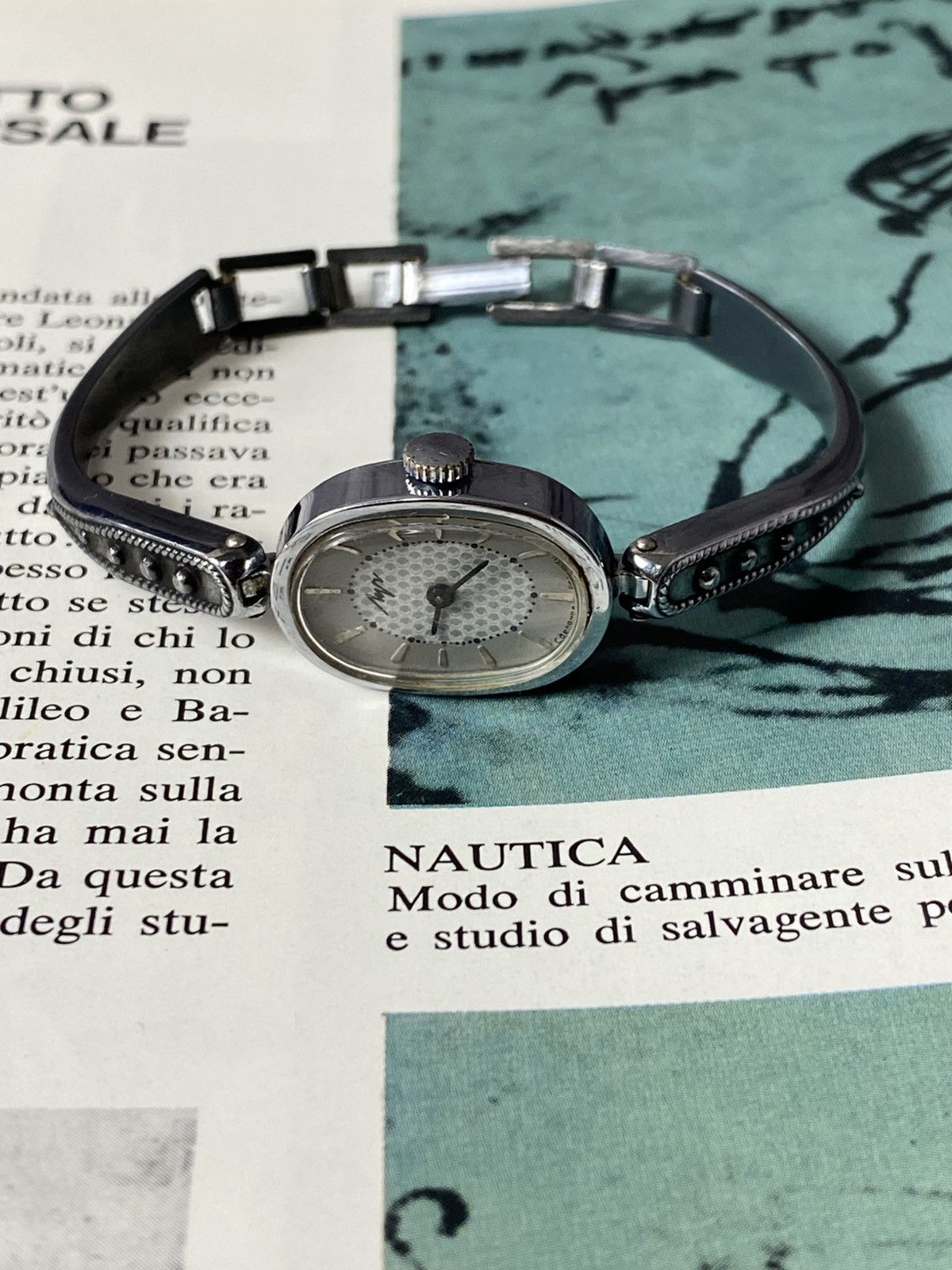 Japanese Brand Vintage Luch Cocktail Watch Silver Tone Mesh Dial USSR Size ONE SIZE - 1 Thumbnail