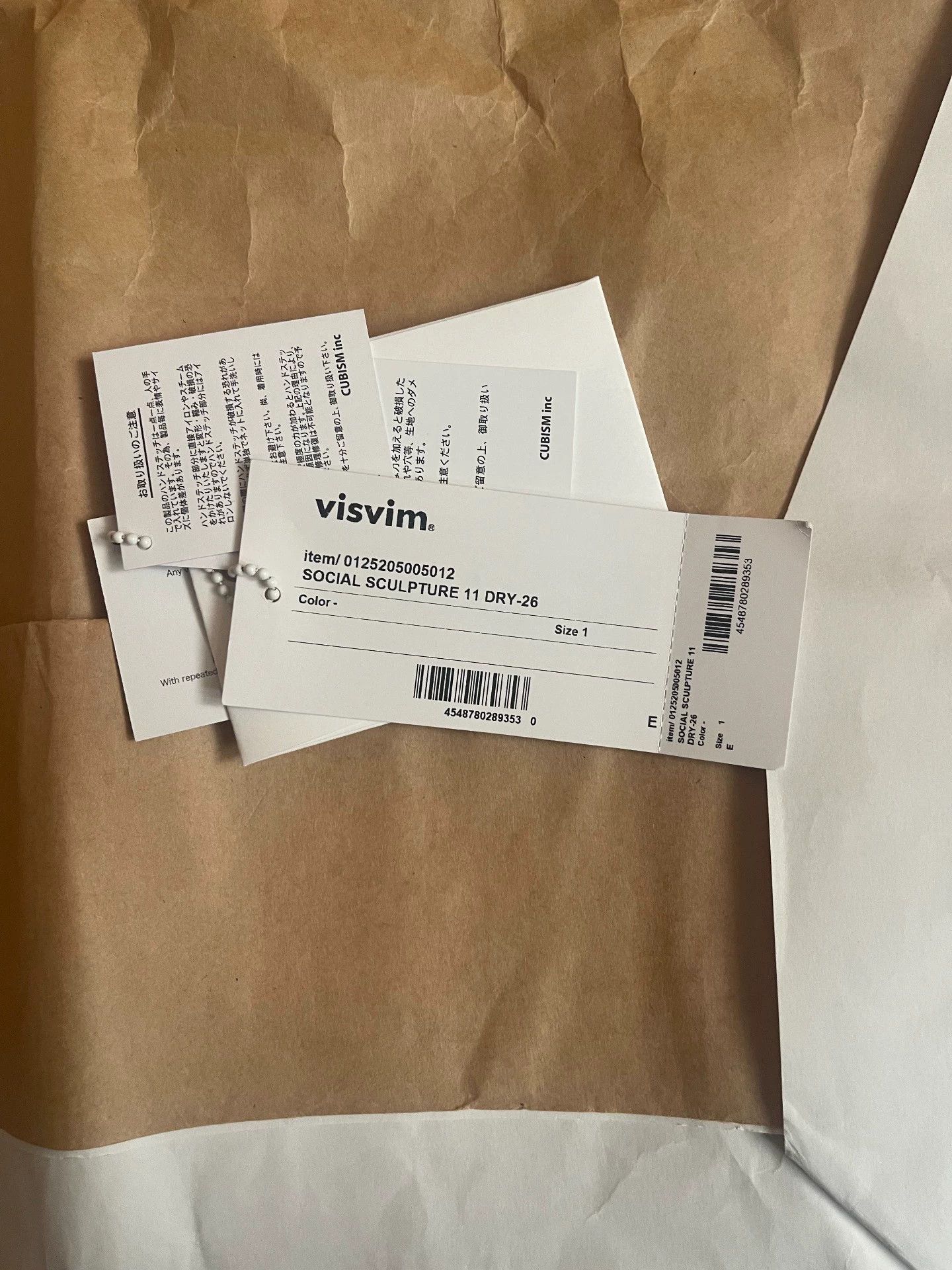 Visvim visvim 11 dry 26 salt wash light blue denim white paint Size US 30 / EU 46 - 6 Thumbnail