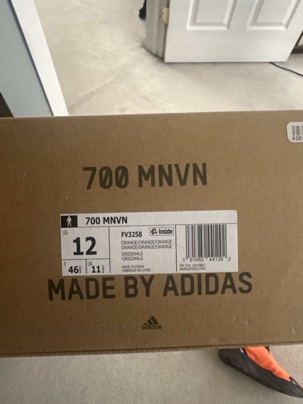 Adidas yeezy Boost 700 MNVN Size US 12 / EU 45 - 7 Thumbnail