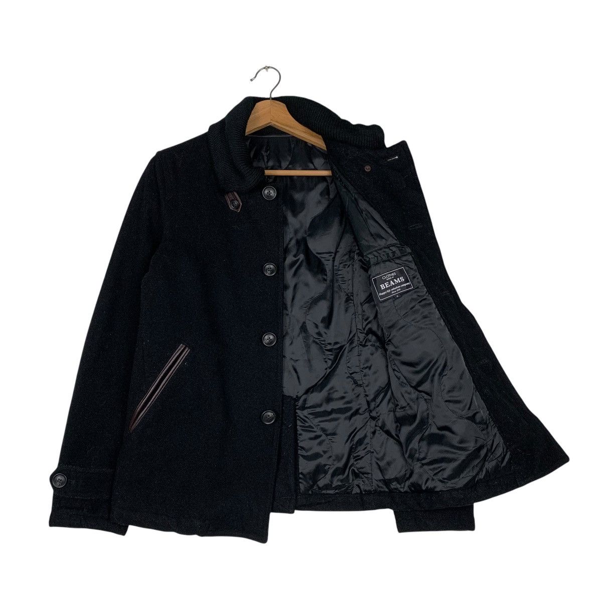 Beams Plus Beams Wool Men Coat Size US S / EU 44-46 / 1 - 9 Thumbnail