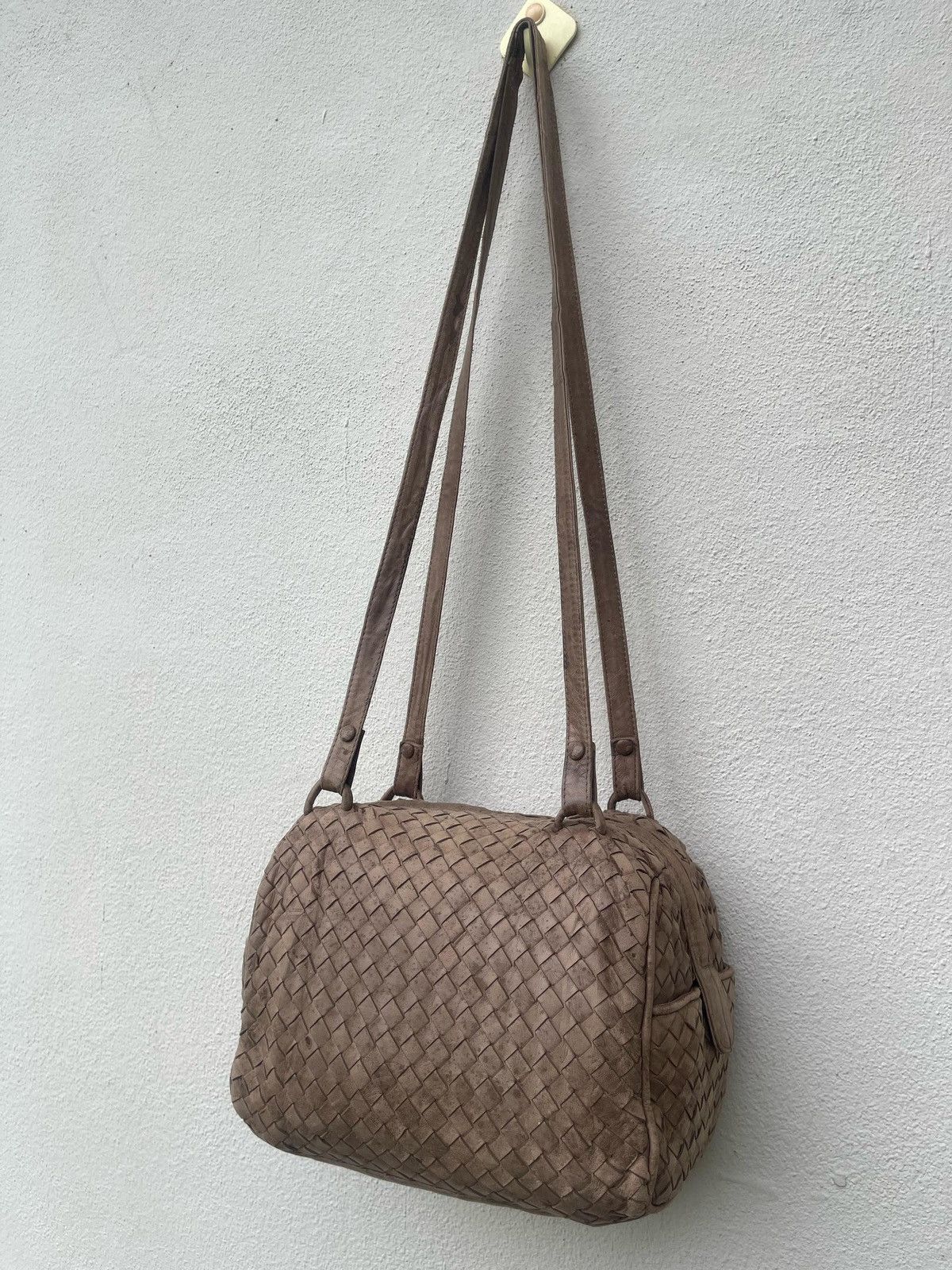Bottega Veneta × Designer × Vintage Bottega Veneta Shoulder Box Bag Size ONE SIZE - 5 Thumbnail
