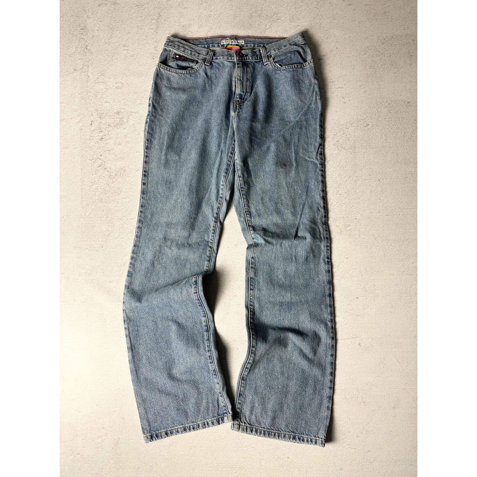 Tommy Hilfiger Vintage Tommy Hilfiger Flared Jeans - Women's 32W x 34L Size 32" / US 10 / IT 46 - 1 Thumbnail