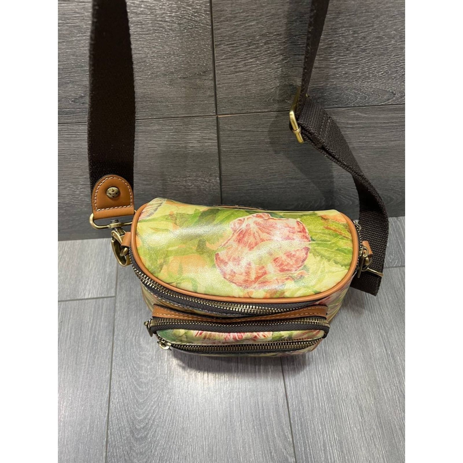 Patricia Nash Patricia Nash Leather Argentier Camera Crossbody bag A648580 Size ONE SIZE - 6 Thumbnail