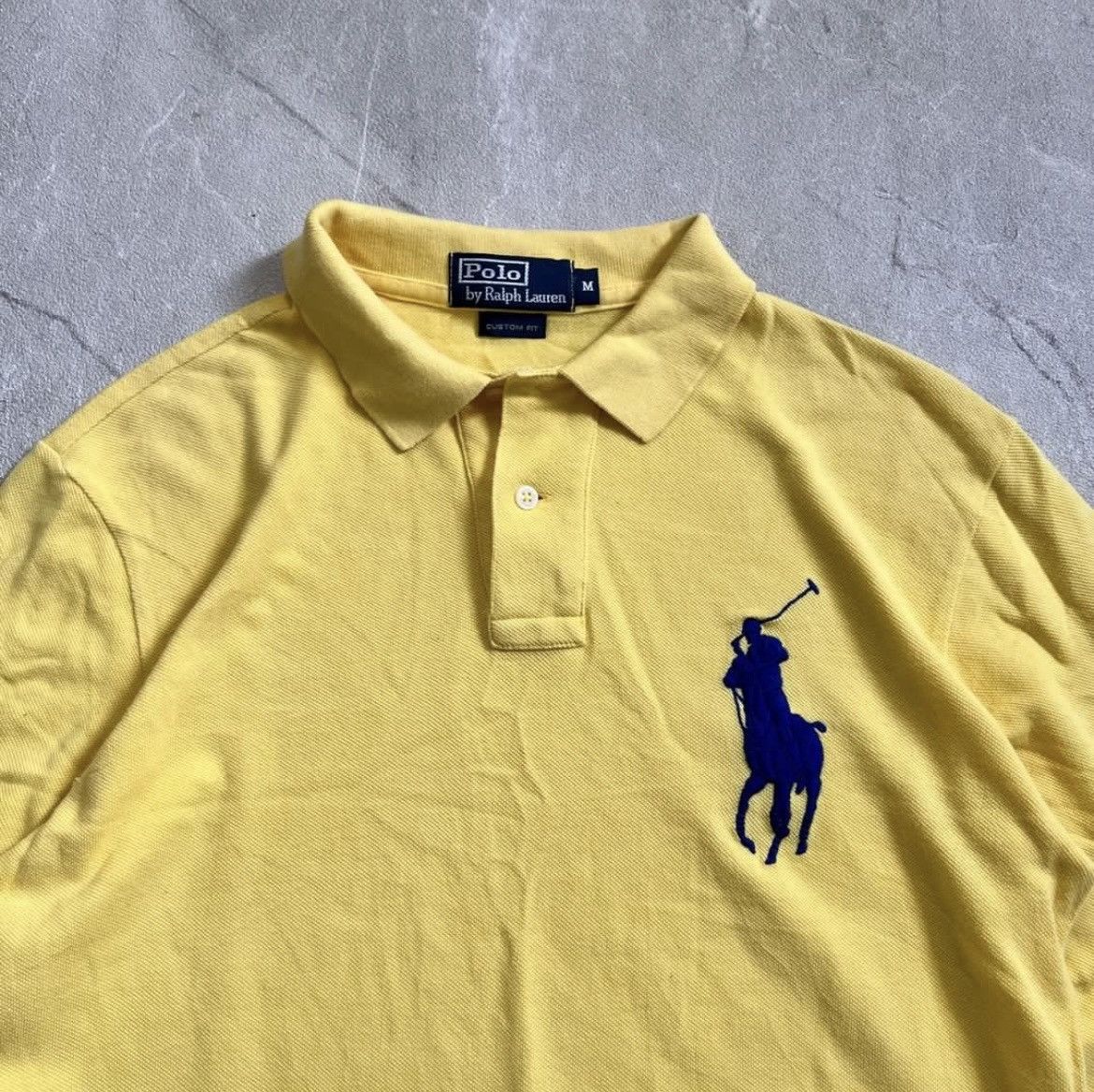 Polo Ralph Lauren Polo Ralph Lauren Big Pony Yellow Rugby #3 Size US M / EU 48-50 / 2 - 2 Thumbnail