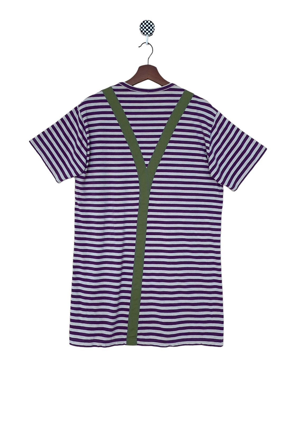 Frapbois × Issey Miyake Vintage Japanese Brand Frapbois Stripe T-Shirt 2000s Size US M / EU 48-50 / 2 - 2 Thumbnail