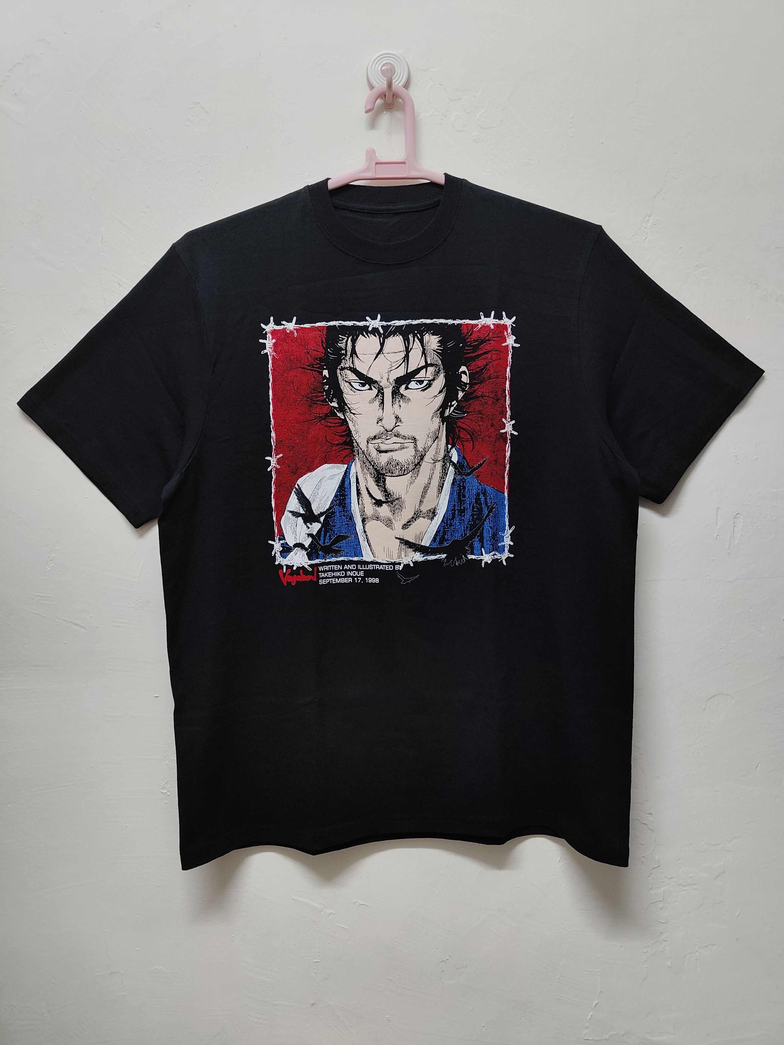 Anime Vagabond Musashi Miyamoto T-shirt Size US XL / EU 56 / 4 - 1 Thumbnail
