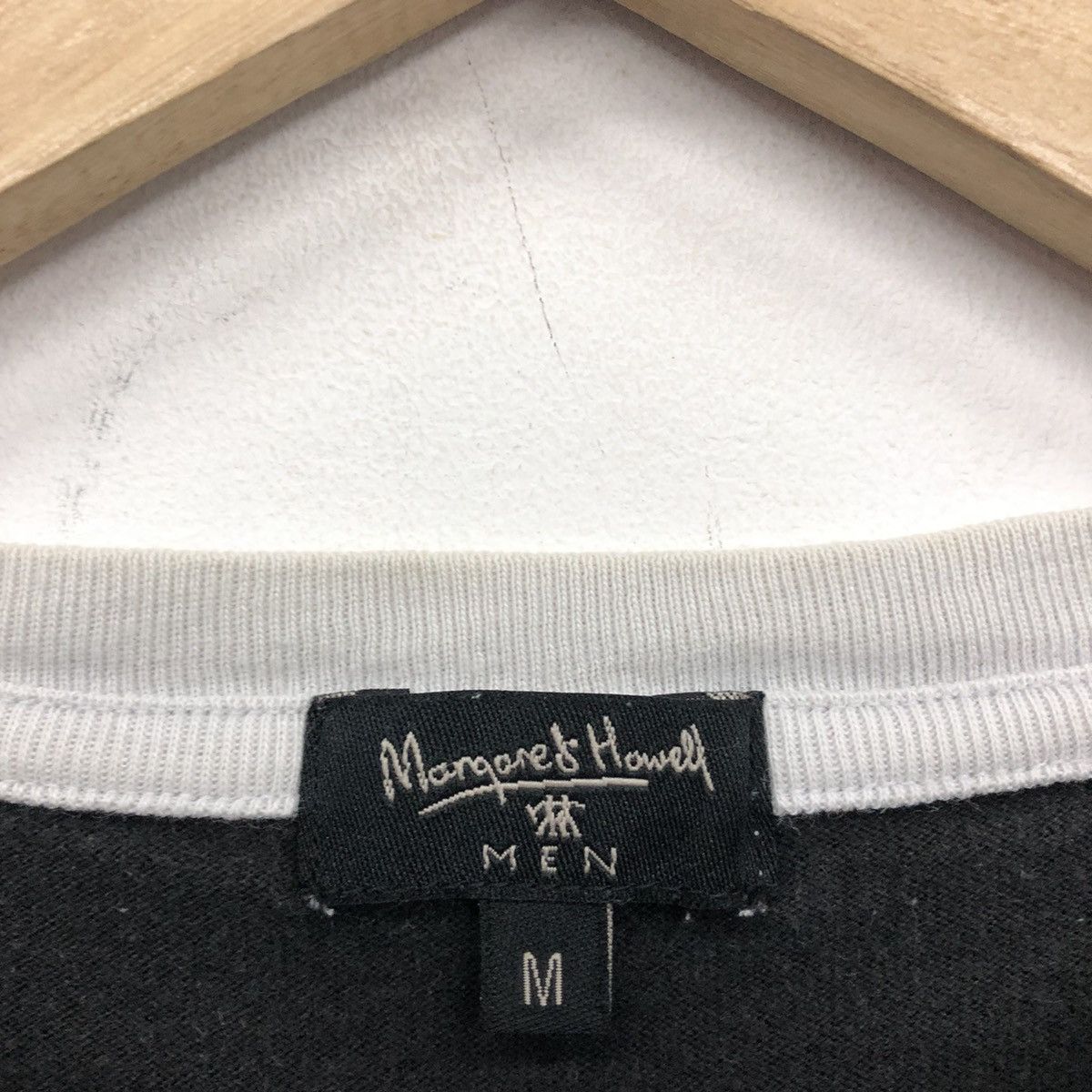 Margaret Howell Margaret Howell Stripe Minimalist Designer Tshirt Size US M / EU 48-50 / 2 - 7 Thumbnail