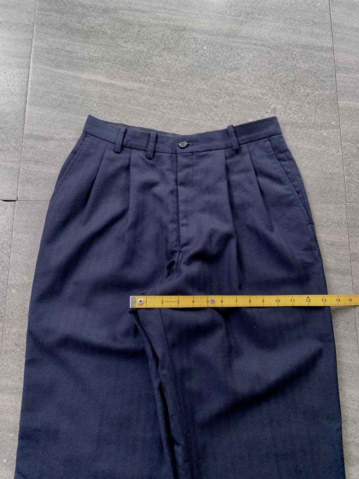 Yohji Yamamoto FREE TAX! Y's for Men Wideleg Cuffed Trousers Size US 29 - 17 Thumbnail