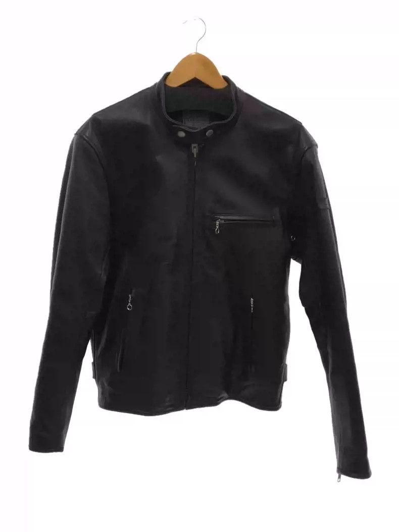 Kadoya kadoyaStraight-pull collar leather coat Size US XL / EU 56 / 4 - 1 Thumbnail
