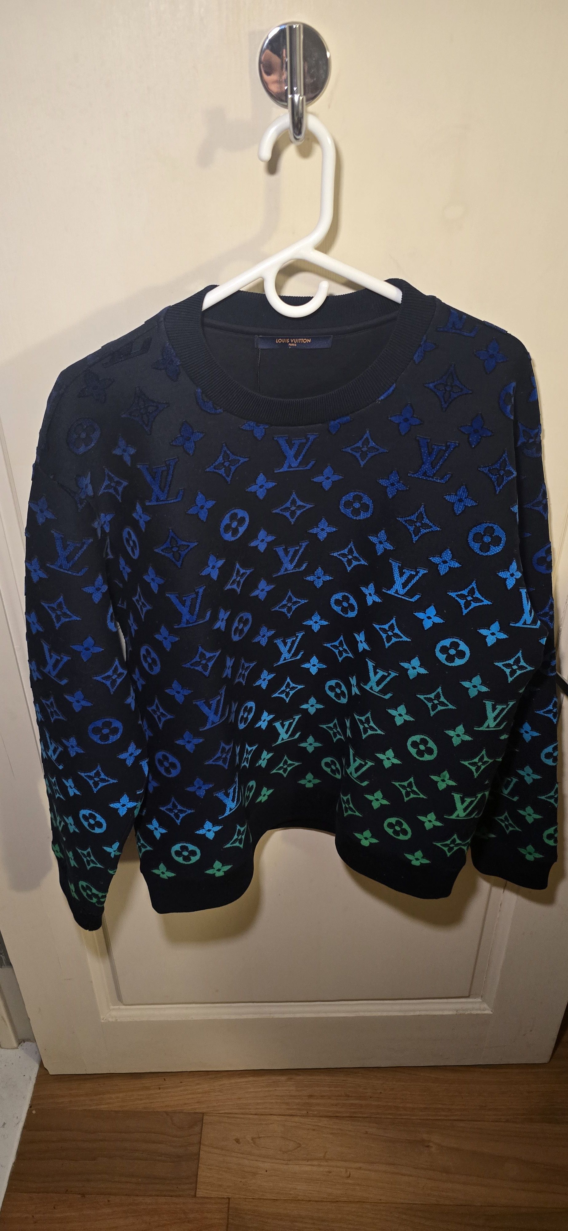 Louis Vuitton Louis Vuitton Monogram Coupe Gradient Sweatshirt🔥🌊🌎 Sz L Size US L / EU 52-54 / 3 - 1 Thumbnail