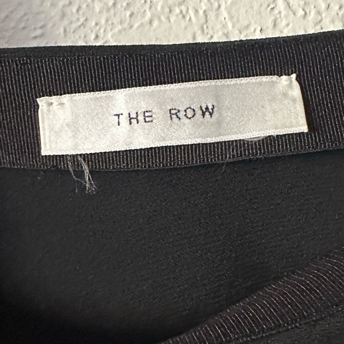 The Row Mara Stretch Crepe Skirt Black size US 2 Pockets Authentic Size 26" / US 2 / IT 38 - 2 Thumbnail