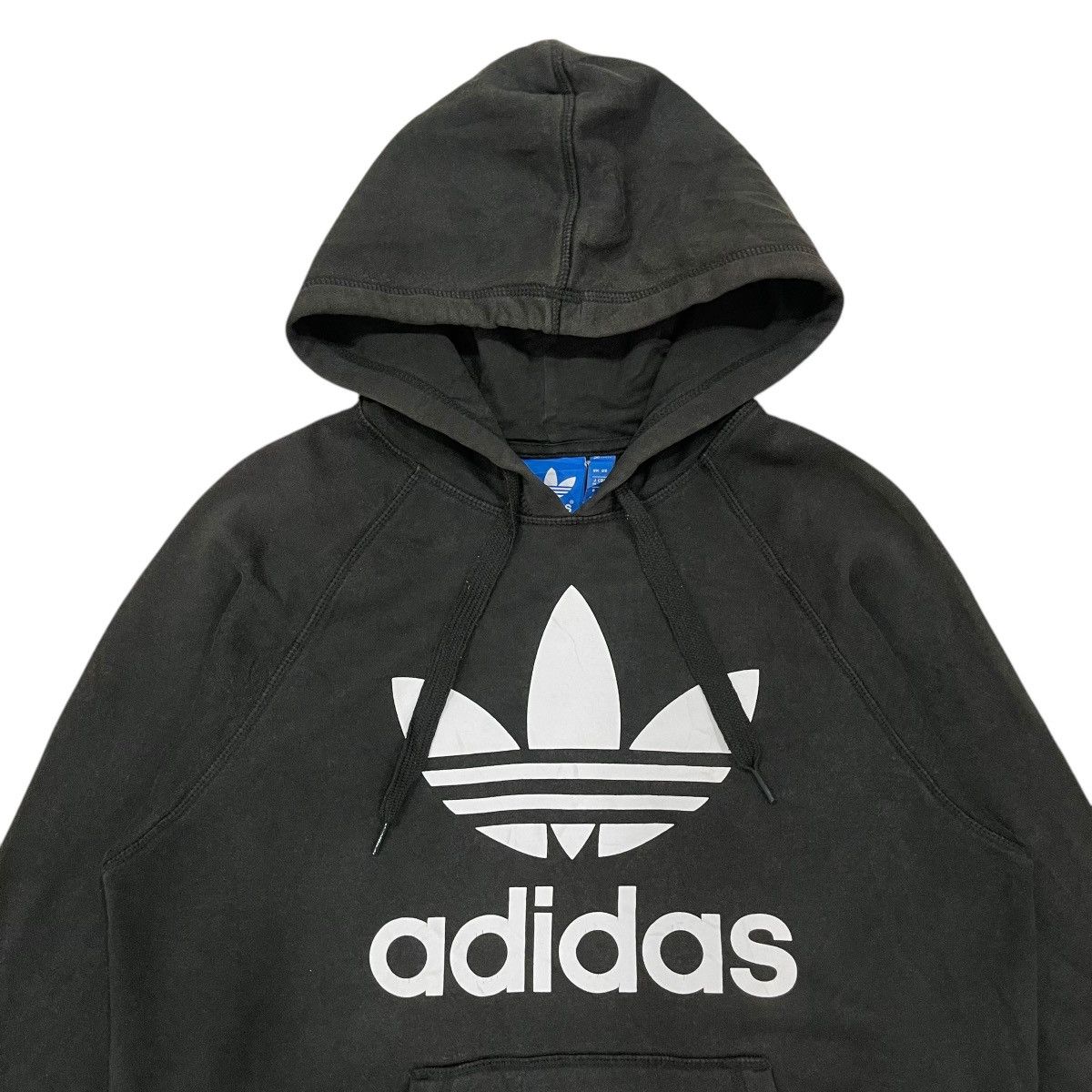 Adidas × Vintage Adidas Trefoil Sweatshirt Hoodie Size US M / EU 48-50 / 2 - 2 Thumbnail