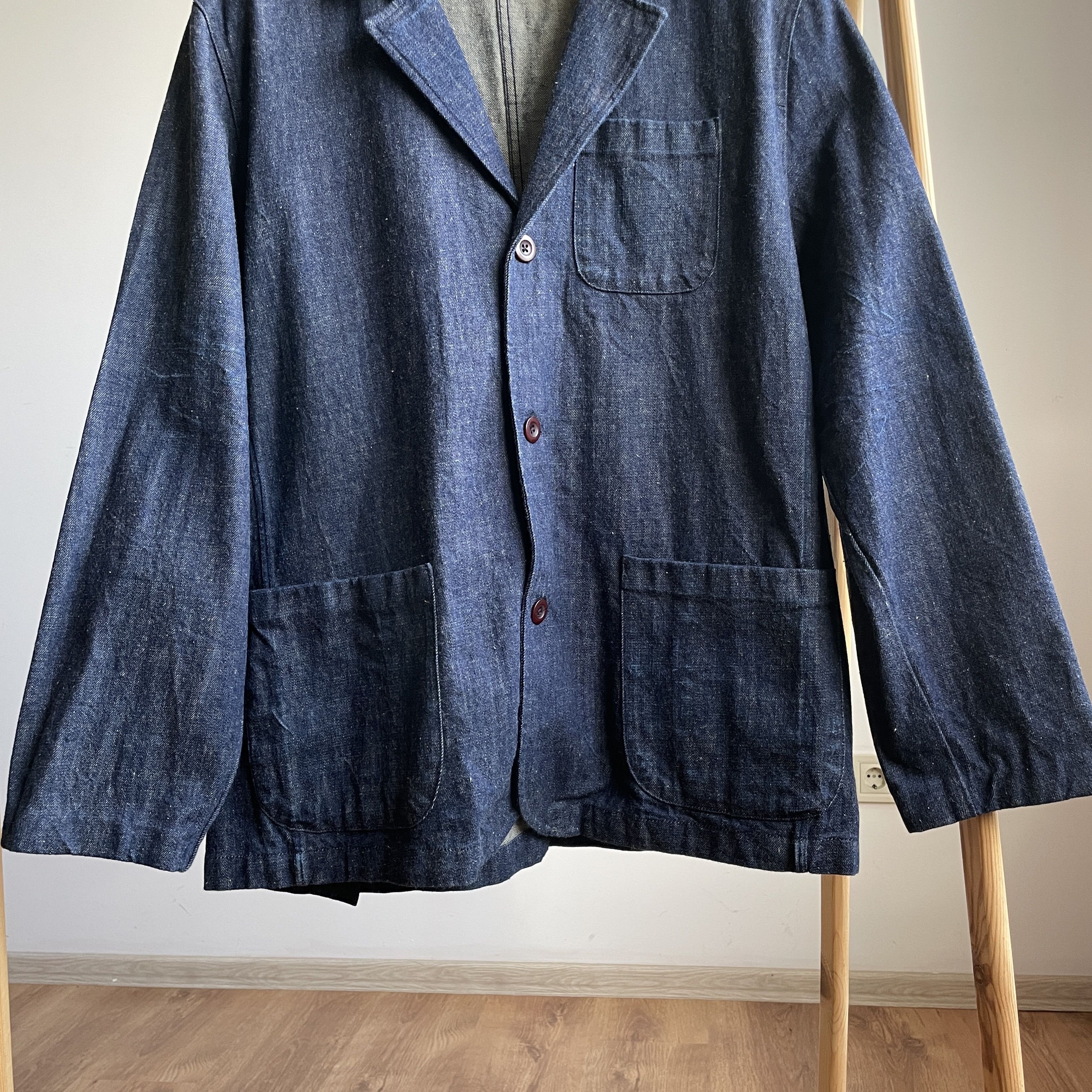 Other John Lewis & Co Denim Work Chore Jacket Size XXL Size US XXL / EU 58 / 5 - 4 Thumbnail