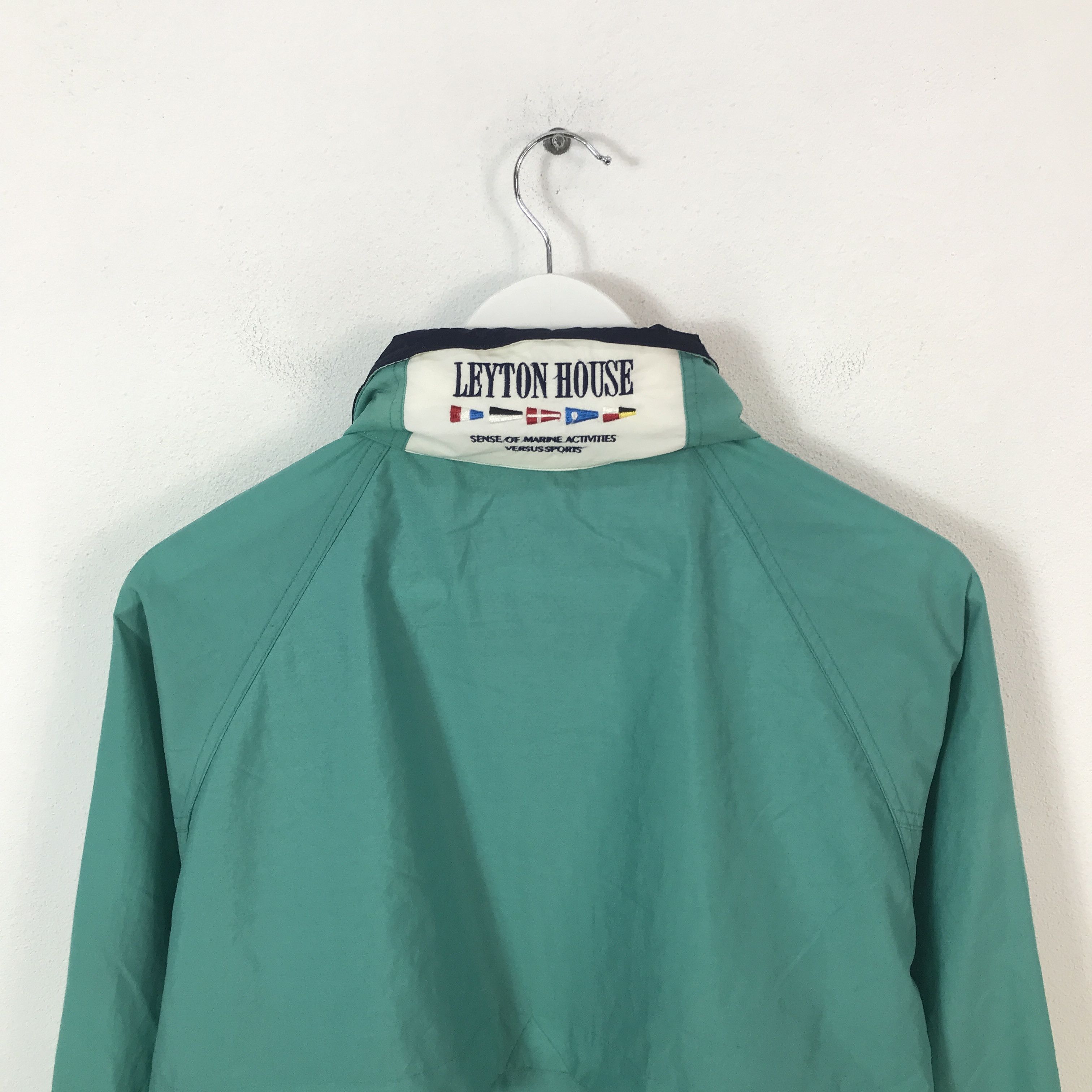 Japanese Brand Vtg leyton house sport racing style jacket Size US L / EU 52-54 / 3 - 4 Thumbnail