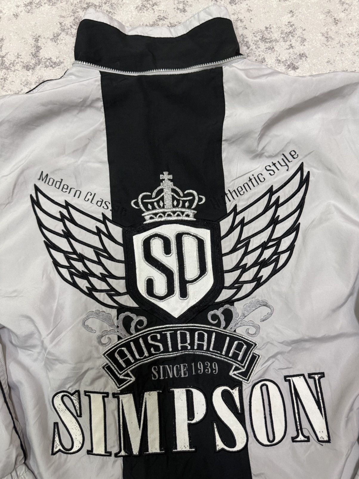 The Simpsons Vintage Simpson Sport Windbreaker Jacket Size US L / EU 52-54 / 3 - 14 Thumbnail