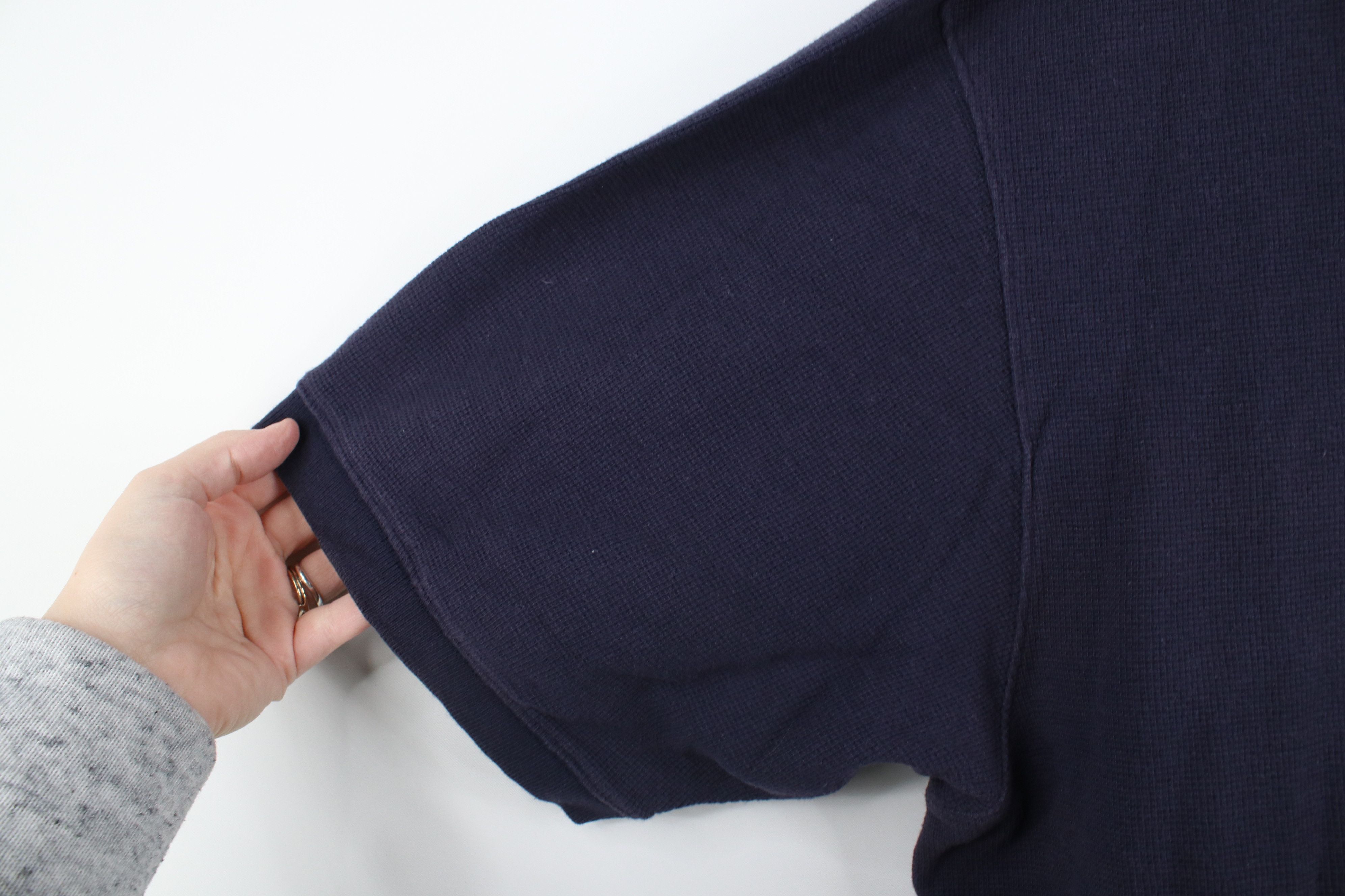Eddie Bauer × Vintage Vintage 90s Eddie Bauer Thermal Waffle Knit Henley T-Shirt Size US XL / EU 56 / 4 - 5 Thumbnail