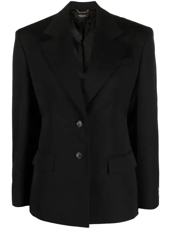 Versace o1y0226 Blazer in Black Size XS / US 0-2 / IT 36-38 - 1 Thumbnail
