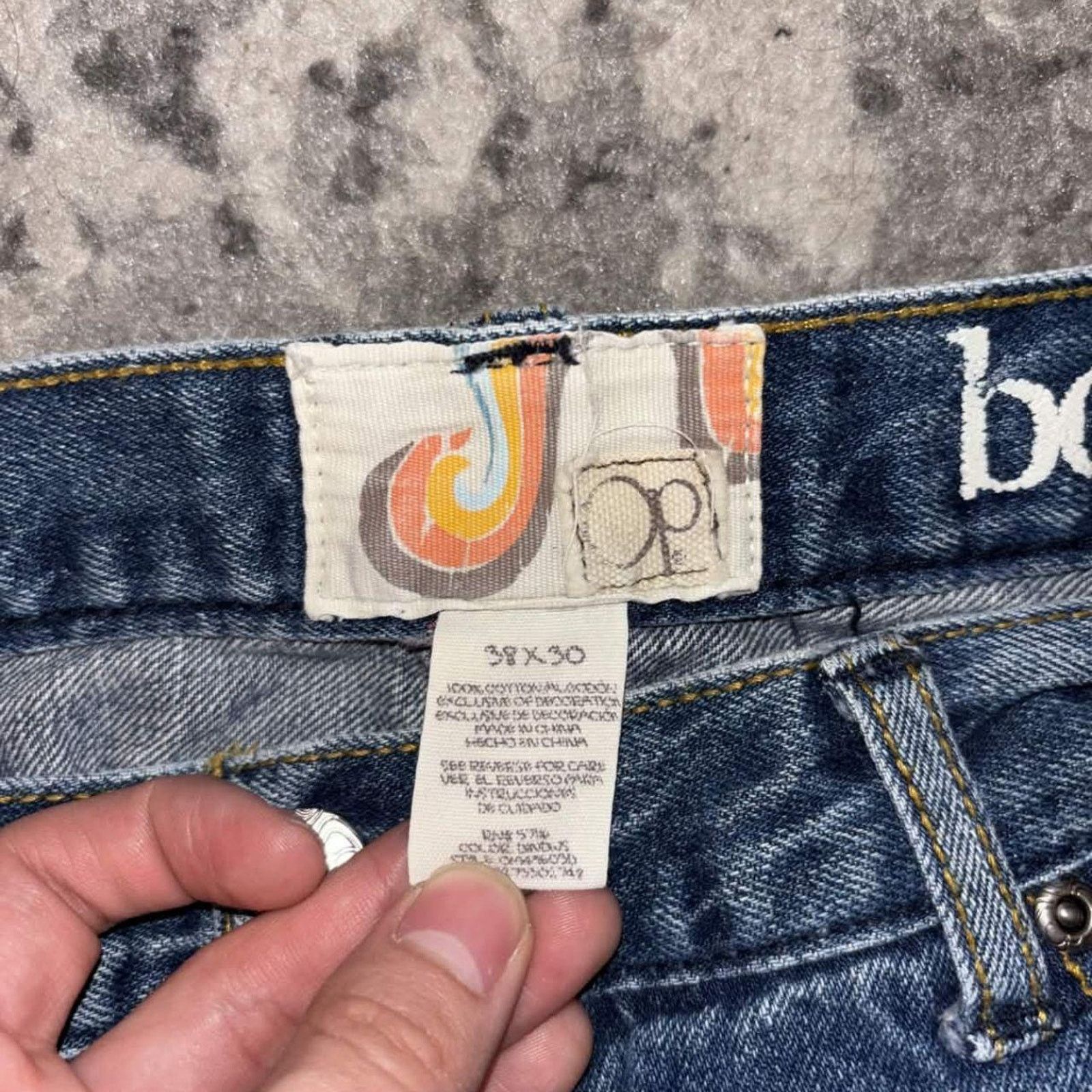 Ocean Pacific Vintage Ocean Pacific Bootcut Denim Jeans Size US 35 - 3 Thumbnail