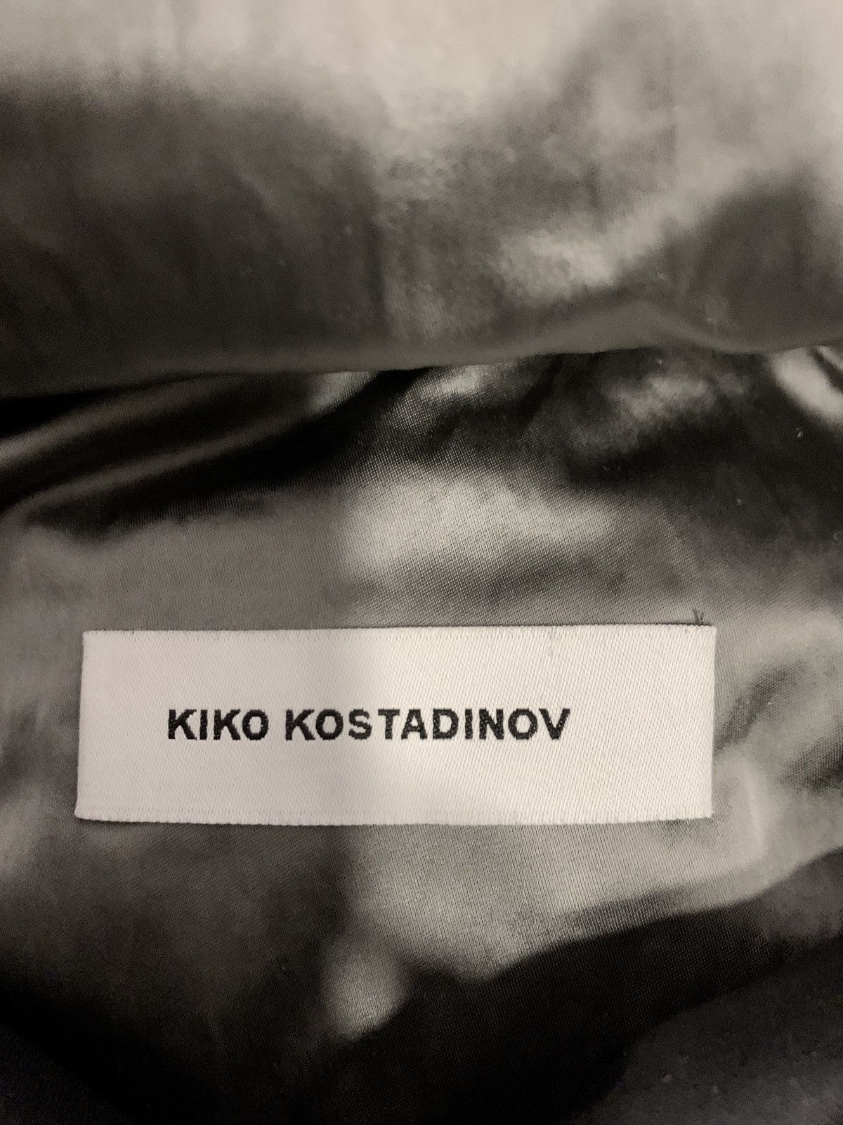 Kiko Kostadinov FW19 Doris "Sadako" Hair-Trimmed Messenger Bag Size ONE SIZE - 4 Thumbnail