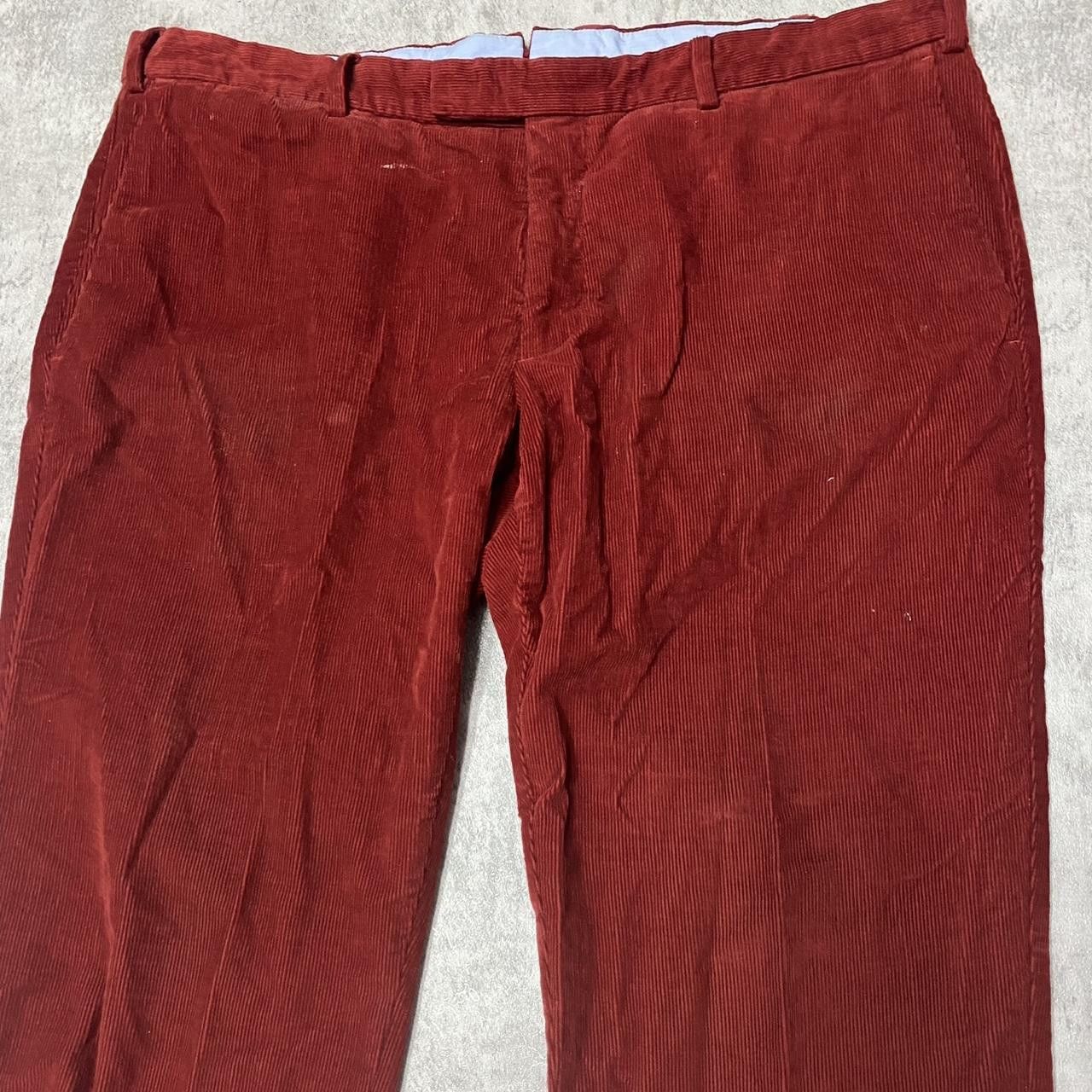 Other Burgundy corduroy trousers #corduroytrousers Size US 34 / EU 50 - 2 Thumbnail