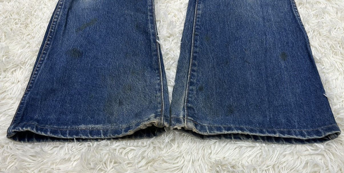 Big John × Japanese Brand × Vintage Vintage Big-John Distressed Flare Denim Pants Size US 28 / EU 44 - 4 Thumbnail
