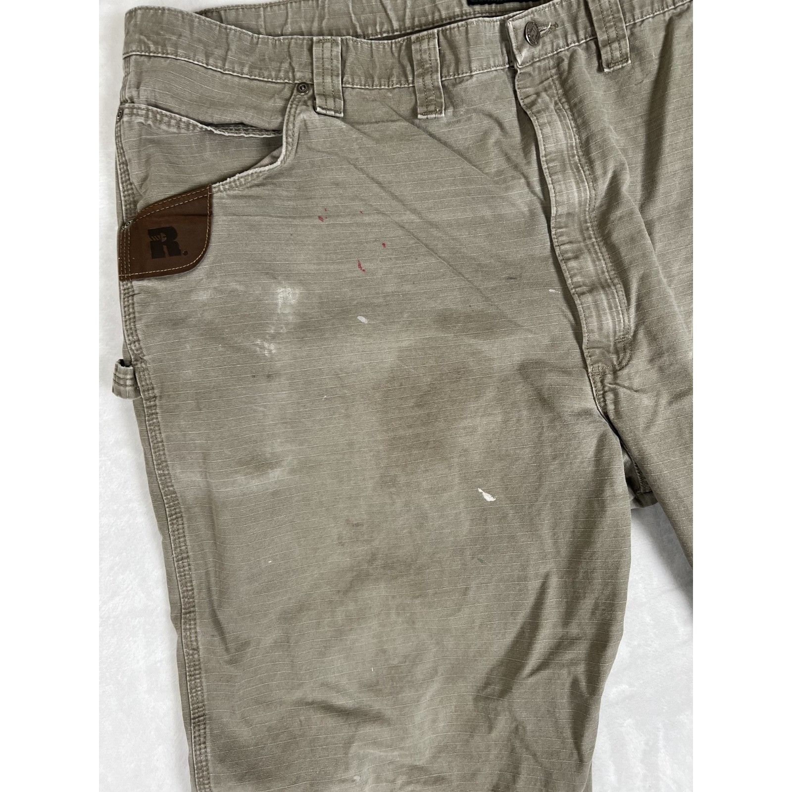 Wrangler Wrangler Riggs Workwear Pants Mens 44x34 Green Carpenter Ut Size US 44 / EU 60 - 4 Thumbnail