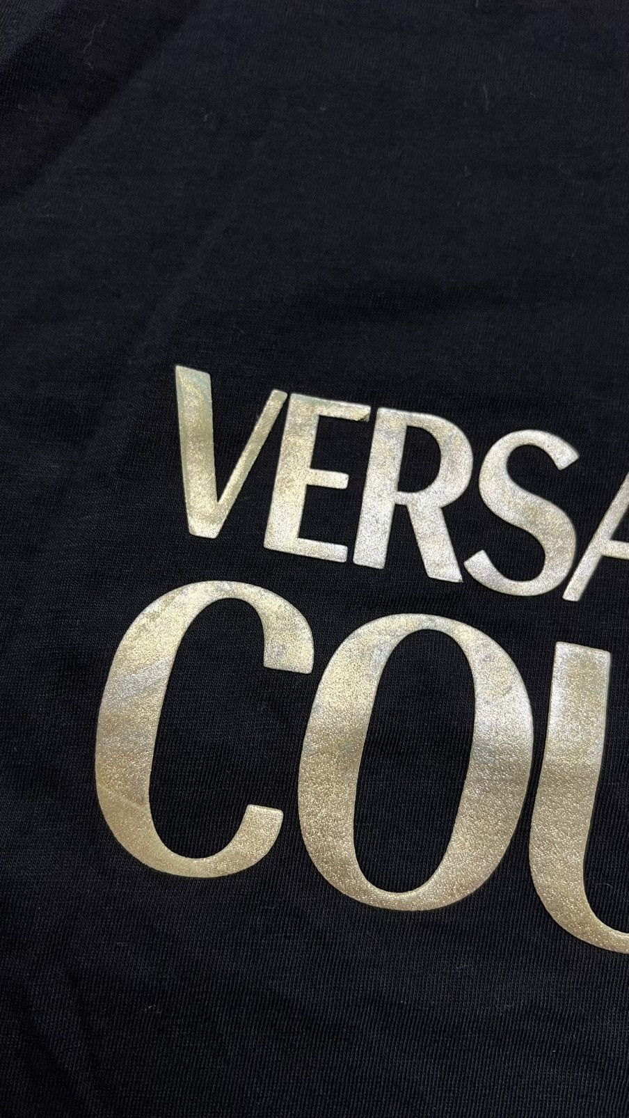 Versace Jeans Couture Versace jeans couture authentic big logo tee Size US XL / EU 56 / 4 - 6 Thumbnail