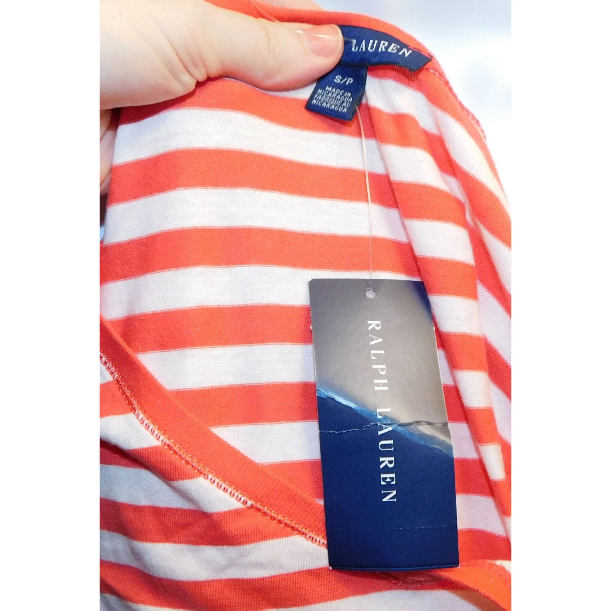 Ralph Lauren Ralph Lauren Red And White Striped Long Sleeve Shirt Size S / US 4 / IT 40 - 5 Thumbnail