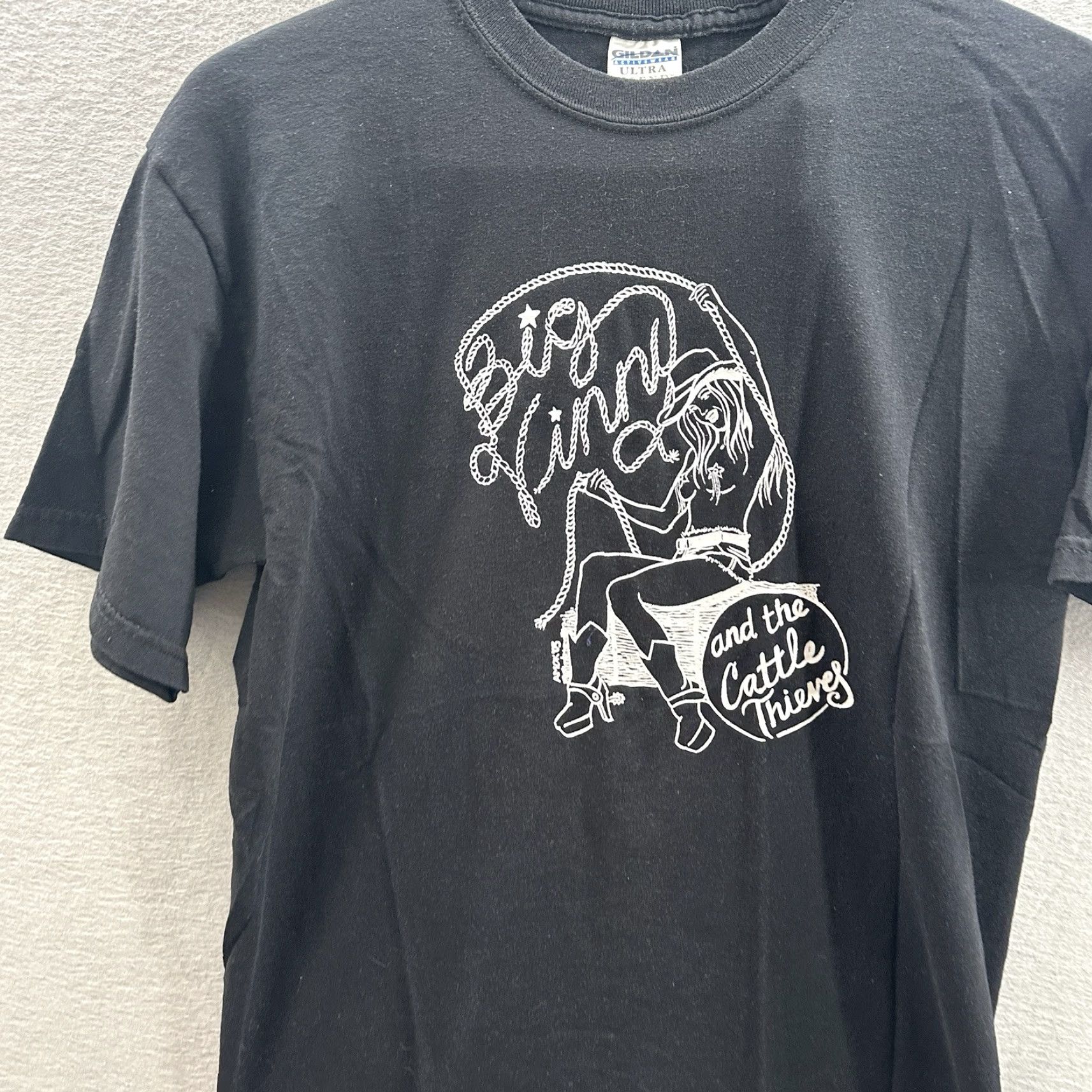 Gildan VINTAGE Big Vinny and the Cattle Theives Shirt Men M Black Box Punk GG Allin KBD Jabbers Shirt Mens M Black Box Punk GG Allin KBD Jabbers Size US M / EU 48-50 / 2 - 5 Thumbnail