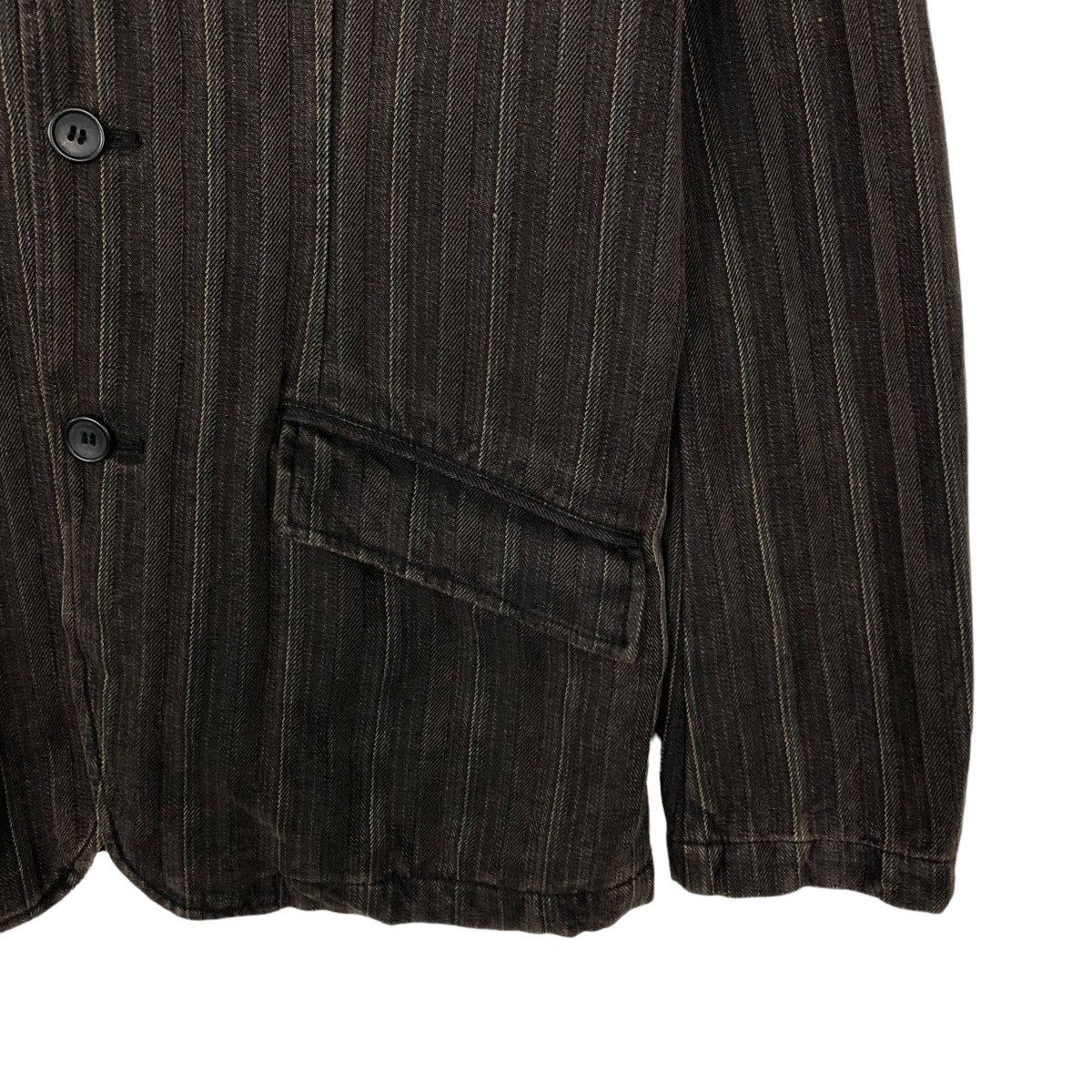Japanese Brand 🔥BIKER HICKORY CHORE JACKET LOUIS CHAVLON ISSEY MIYAKE Size US M / EU 48-50 / 2 - 4 Thumbnail